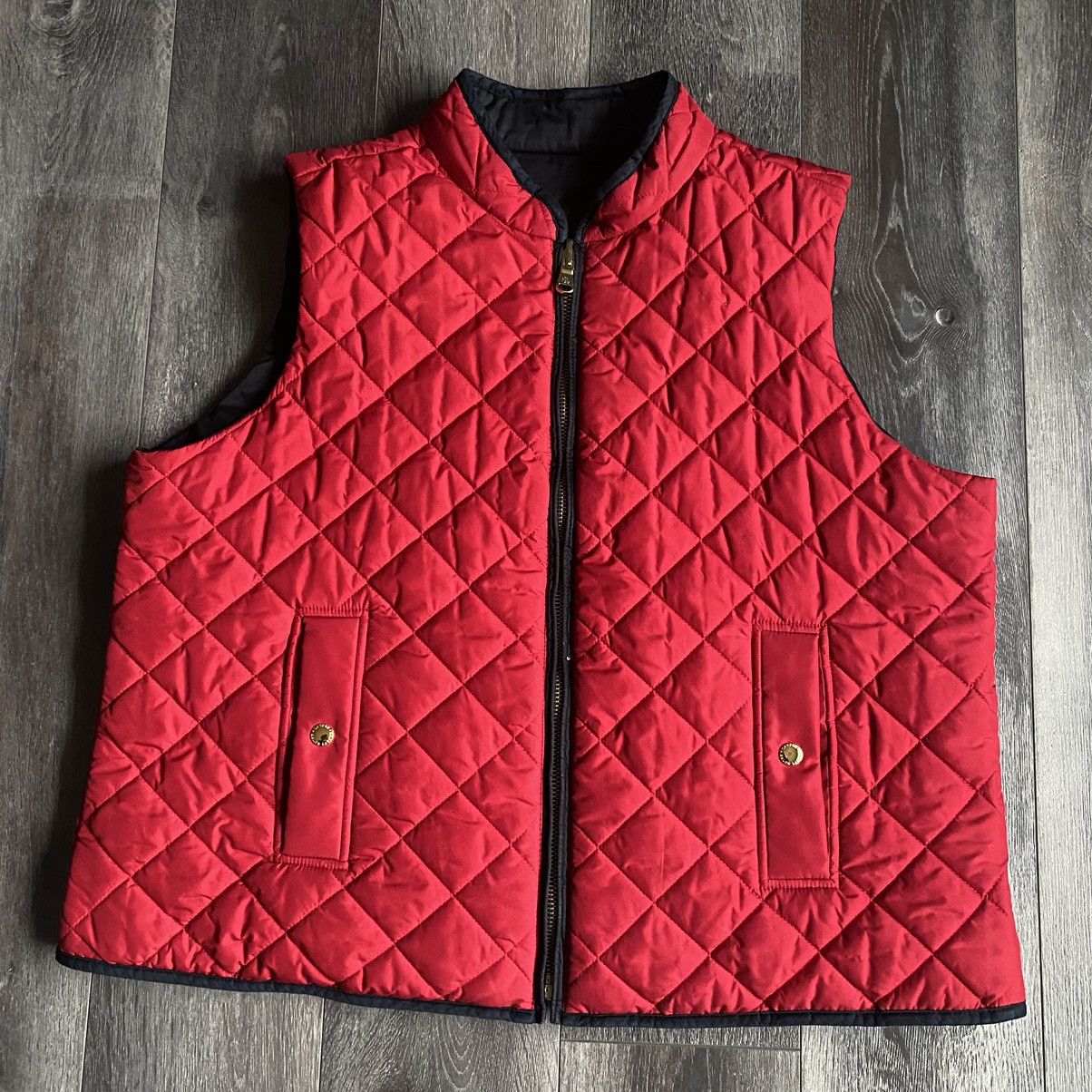 Polo Ralph Lauren Vintage 1990s Polo Ralph Lauren Reversible Chain Brass Vest Size XXL / US 16-18 / IT 52-54 - 2 Thumbnail