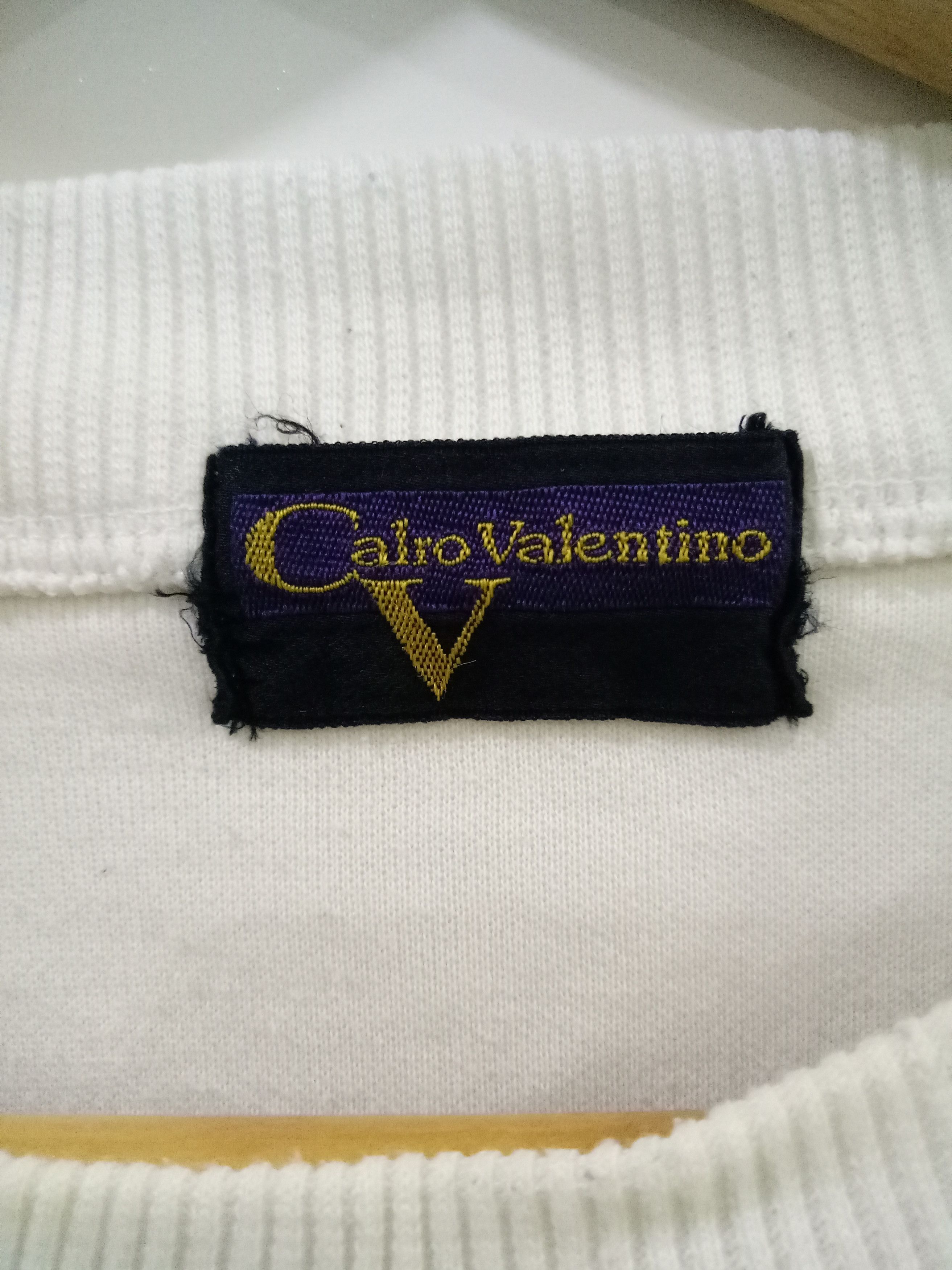 Valentino Calro Valentino Embroidered Big Box Logo Size US M / EU 48-50 / 2 - 3 Thumbnail