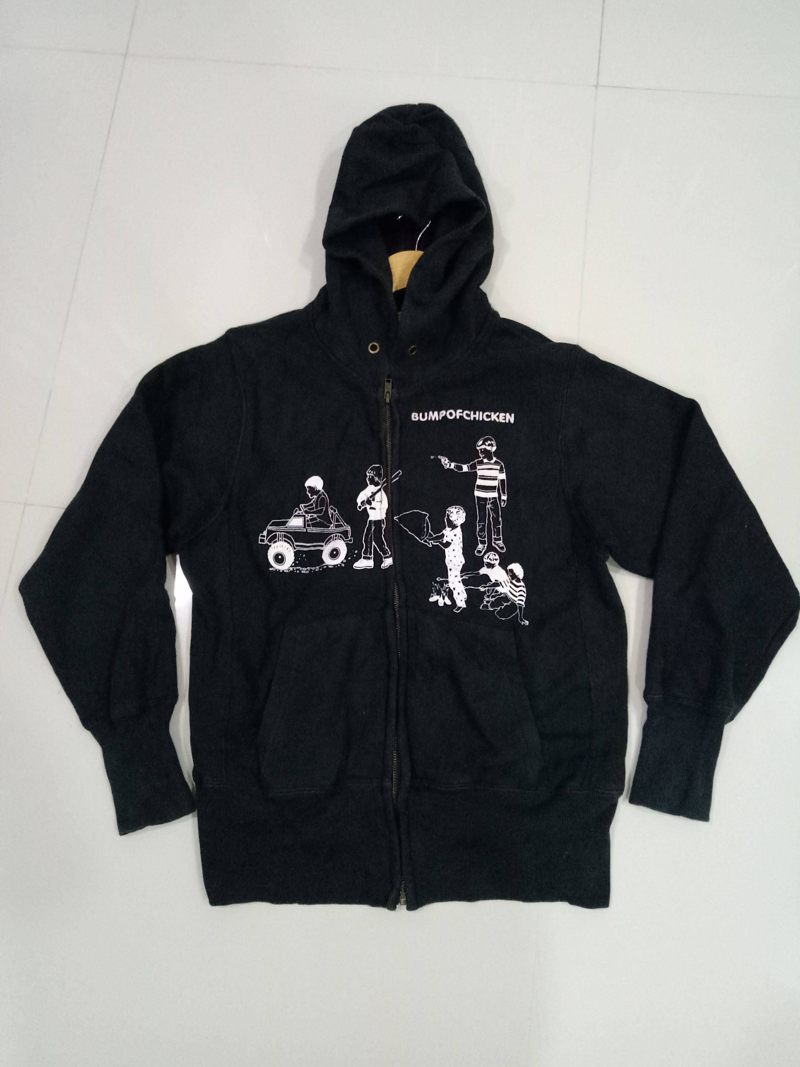 Band Tees × Japanese Brand Vtg Japan Rock Alternative Band BumpOfChicken Size US M / EU 48-50 / 2 - 6 Thumbnail
