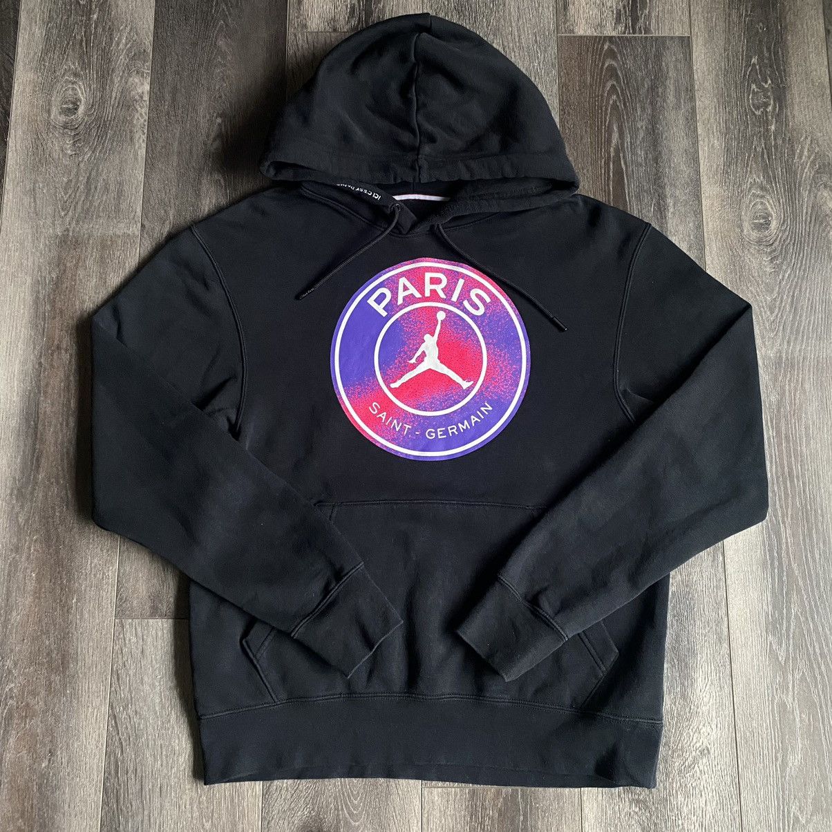 Jordan Brand Jordan x Paris Saint-Germain Football Club F.C. Hoodie Black Size US S / EU 44-46 / 1 - 1 Thumbnail