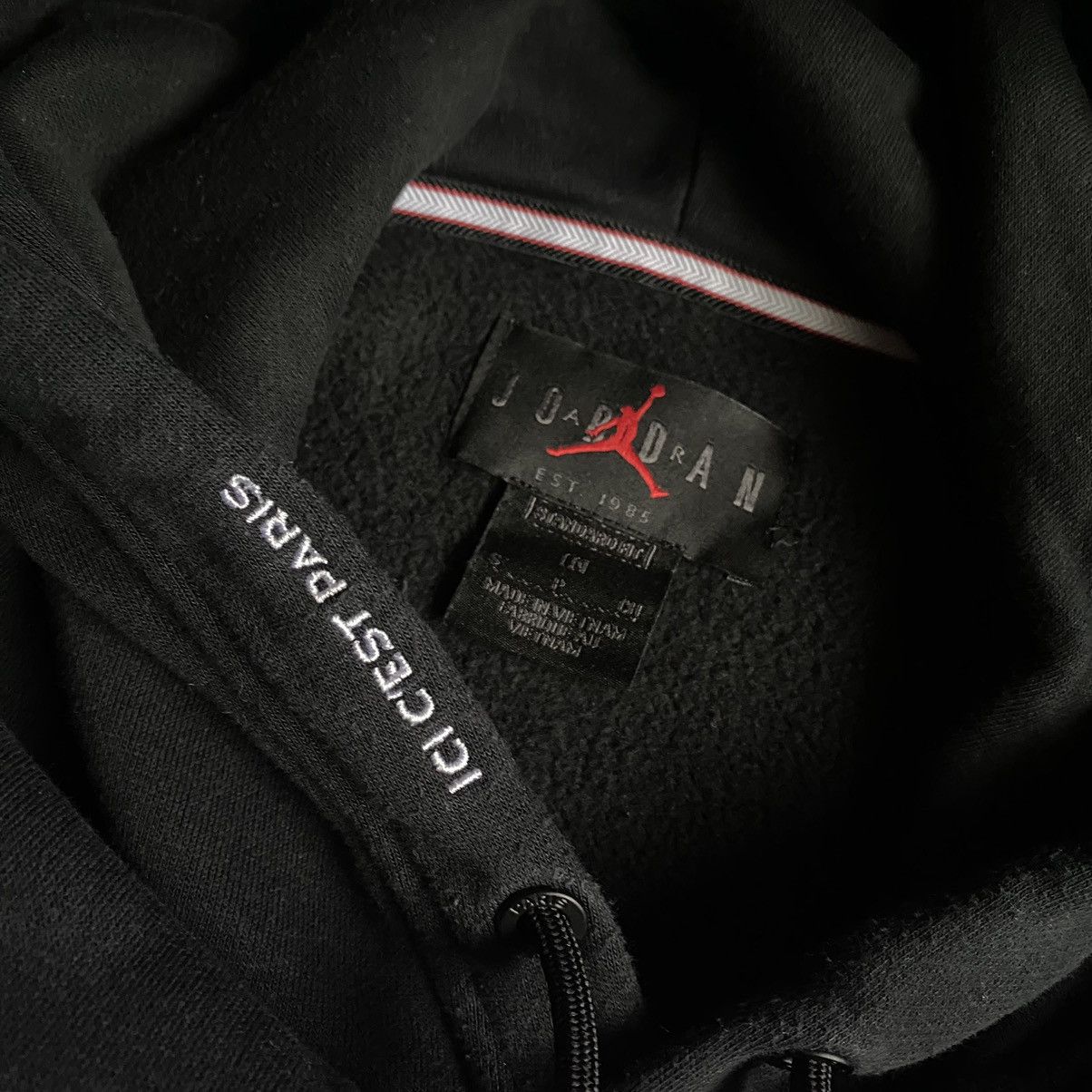 Jordan Brand Jordan x Paris Saint-Germain Football Club F.C. Hoodie Black Size US S / EU 44-46 / 1 - 4 Thumbnail