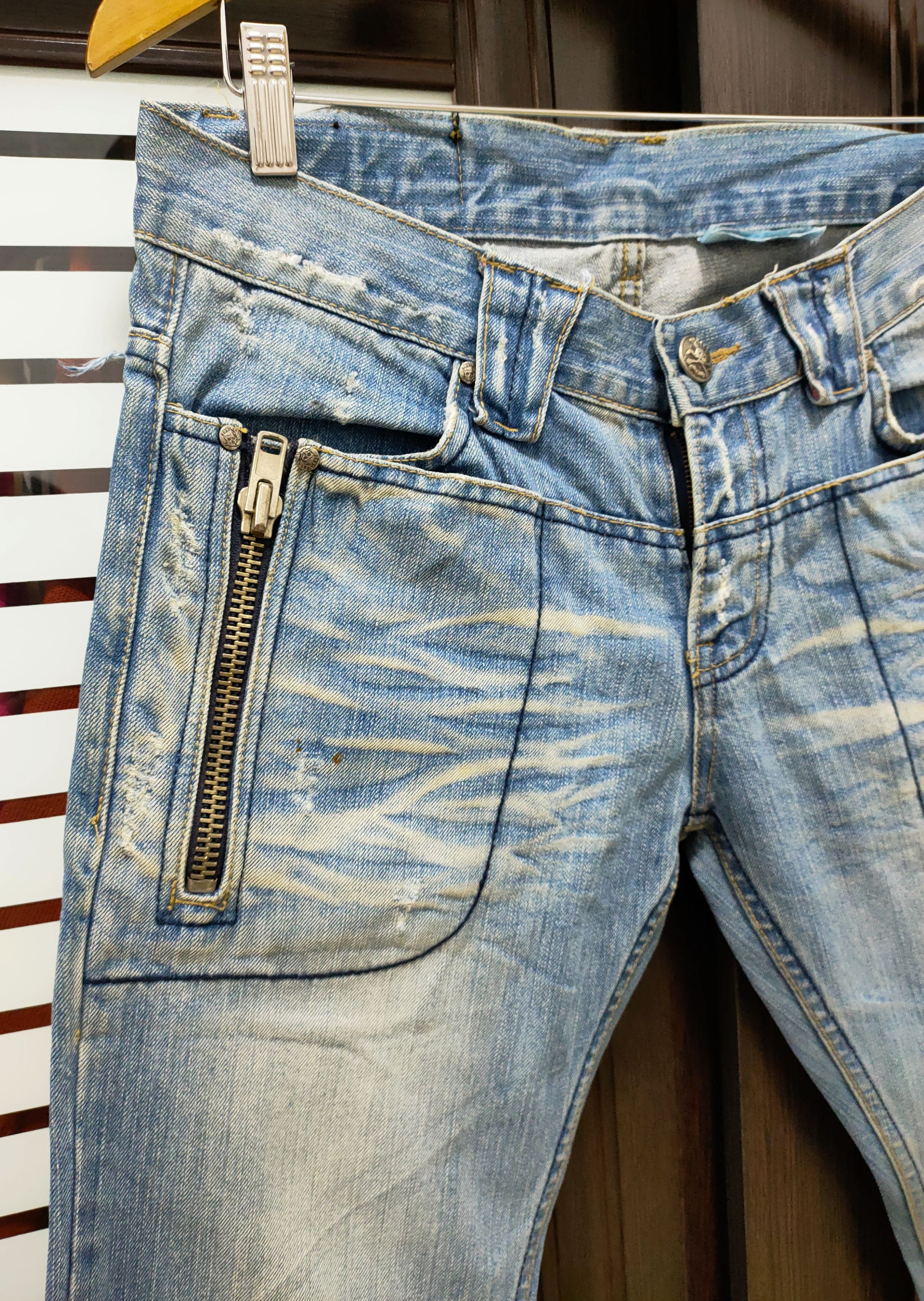 Japanese Brand Flared Japanese Jeans Size US 32 / EU 48 - 2 Thumbnail