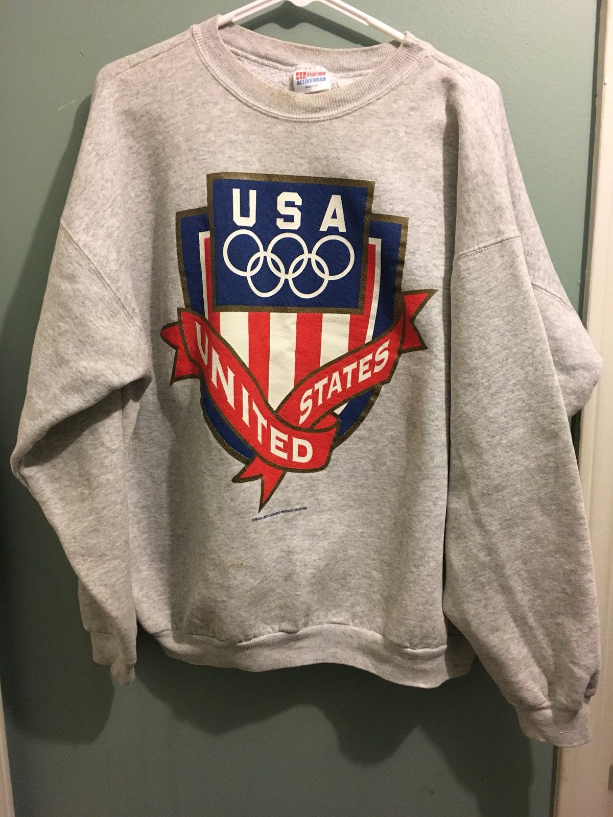 USA Olympics × Vintage Vintage USA Olympics Sweater Size US XXL / EU 58 / 5 - 1 Thumbnail