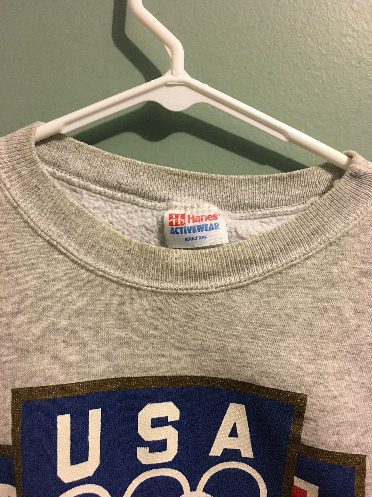 USA Olympics × Vintage Vintage USA Olympics Sweater Size US XXL / EU 58 / 5 - 2 Thumbnail