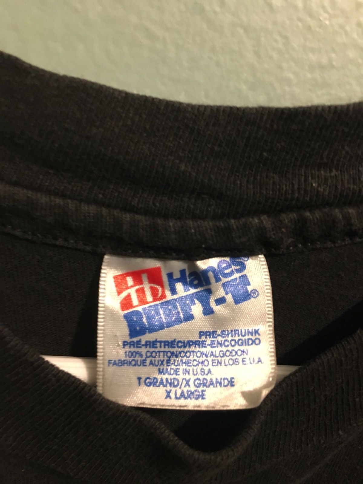 Hanes × Vintage Vintage Double Sided Wolves In The Winter tee Size US XL / EU 56 / 4 - 5 Thumbnail