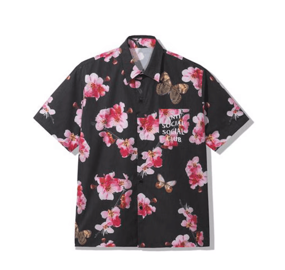 Anti Social Social Club Anti Social Social Club Woody Button Up Color Black Sz (S) Size US S / EU 44-46 / 1 - 2 Thumbnail