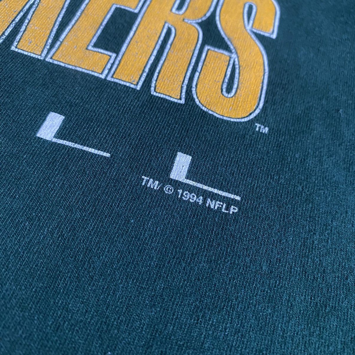NFL Vintage 1990s Green Bay Packers Salem NFL Logo Tee Shirt Size US XL / EU 56 / 4 - 5 Thumbnail