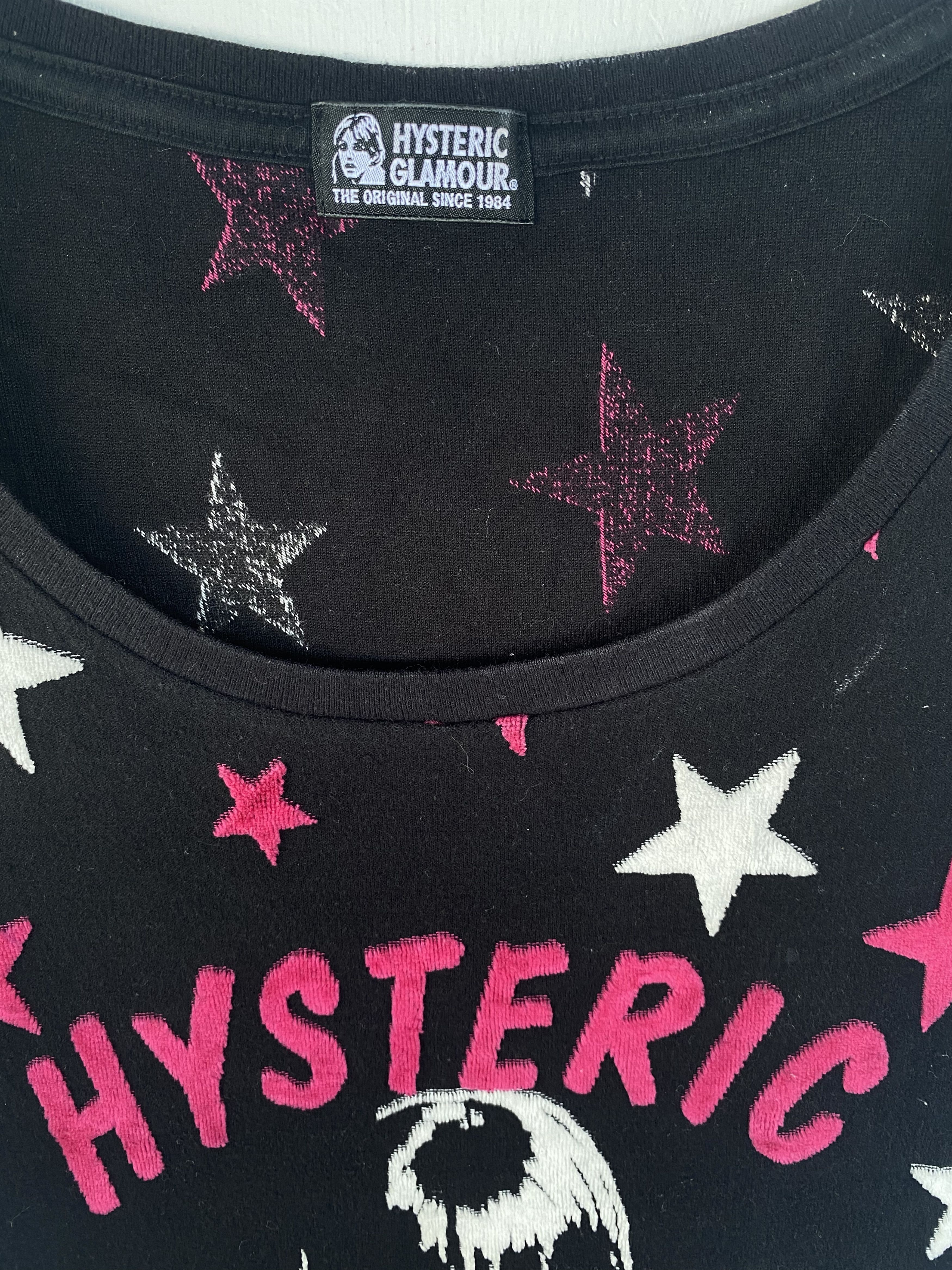 Hysteric Glamour HYSTERIC GLAMOUR superfuzz 75 velvet font Japan shirt Size S / US 4 / IT 40 - 3 Thumbnail
