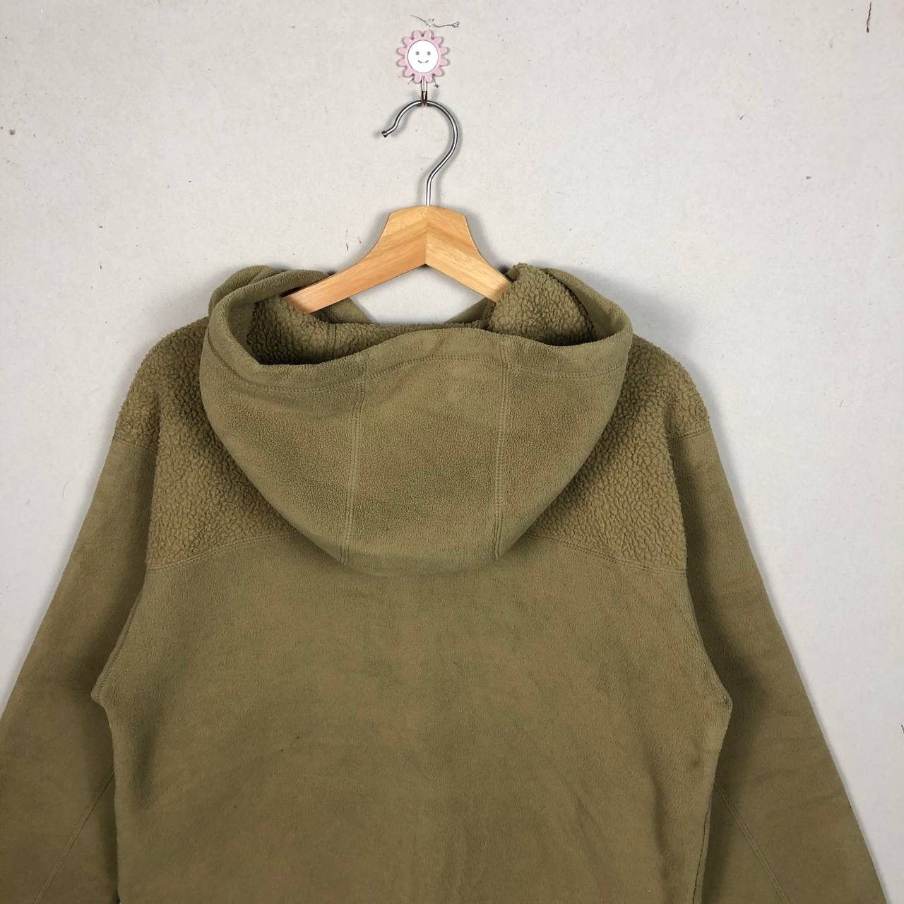 Japanese Brand Hype Aqua Blues Beige Fleece Mohair Sweatshirt Hoodie Size US M / EU 48-50 / 2 - 4 Thumbnail