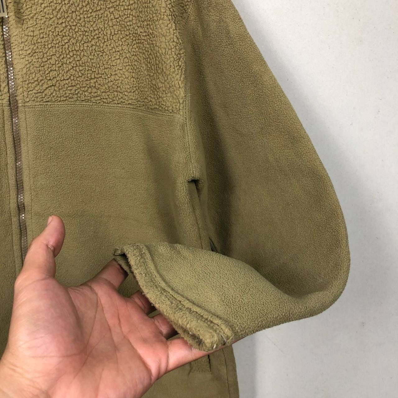 Japanese Brand Hype Aqua Blues Beige Fleece Mohair Sweatshirt Hoodie Size US M / EU 48-50 / 2 - 5 Thumbnail