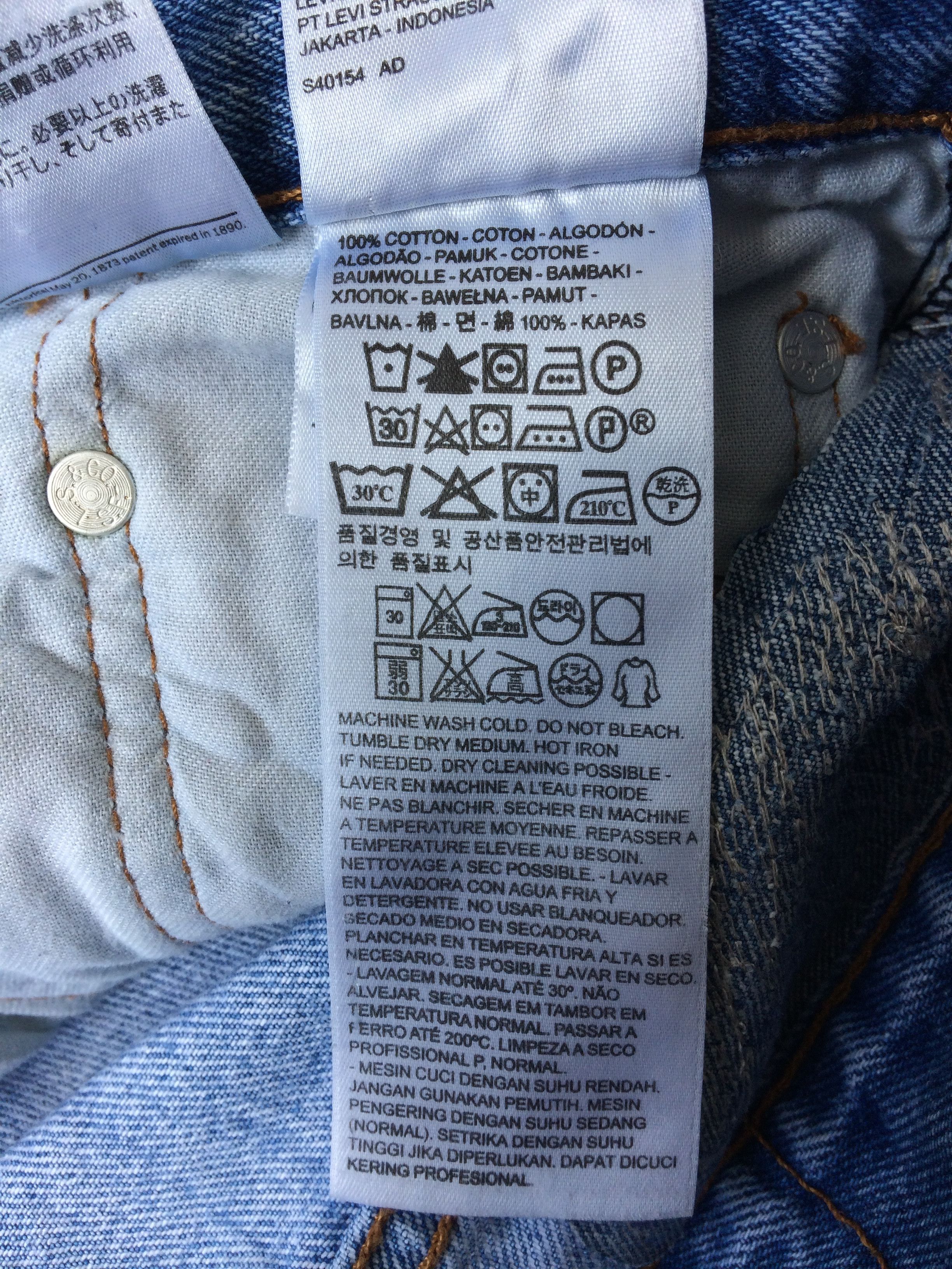Levi's Vintage Levis 550 Light Wash Jeans #B-275 Size US 34 / EU 50 - 12 Thumbnail