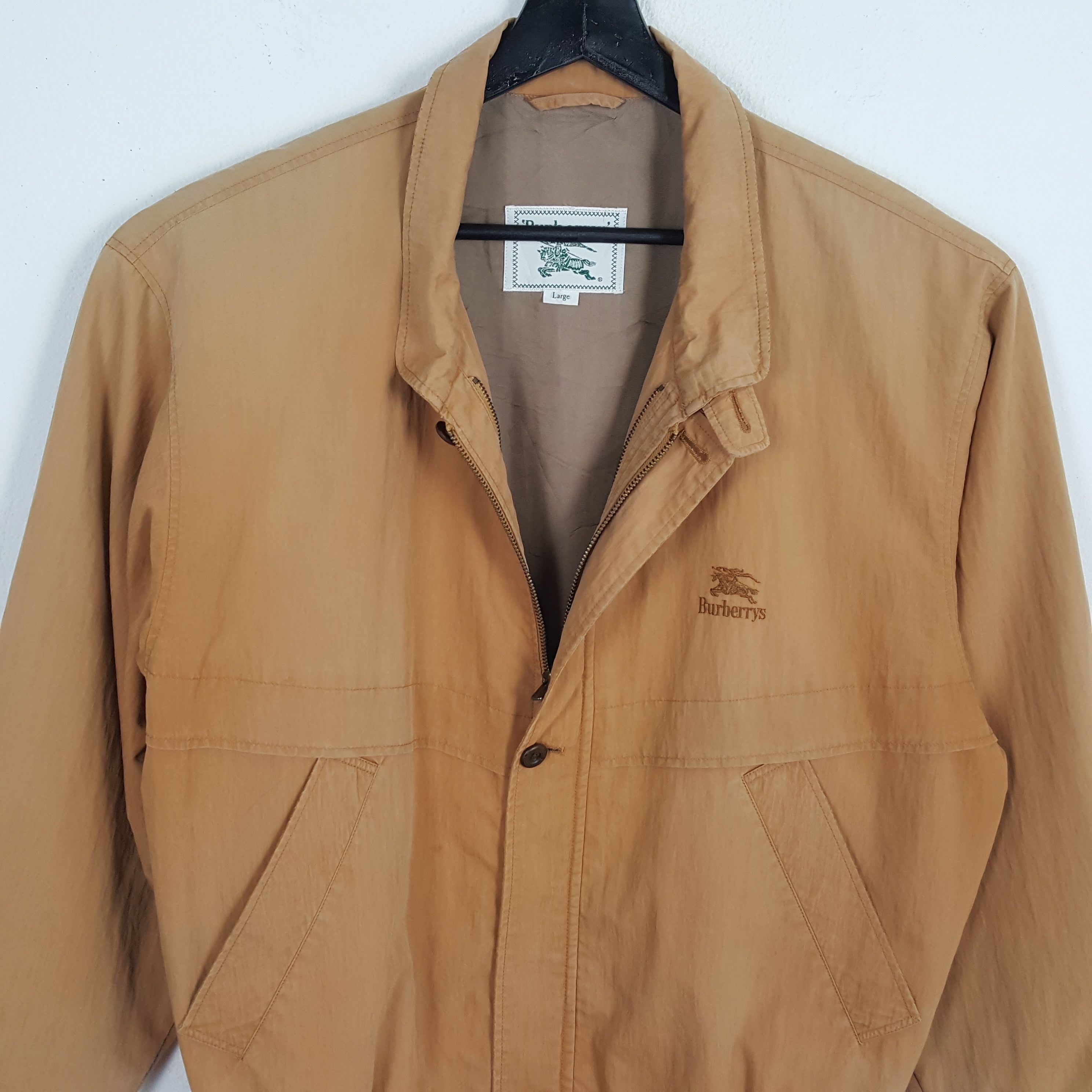 Burberry × Vintage BURBERRYS Small Logo Design Vintage Jacket Size US L / EU 52-54 / 3 - 2 Thumbnail