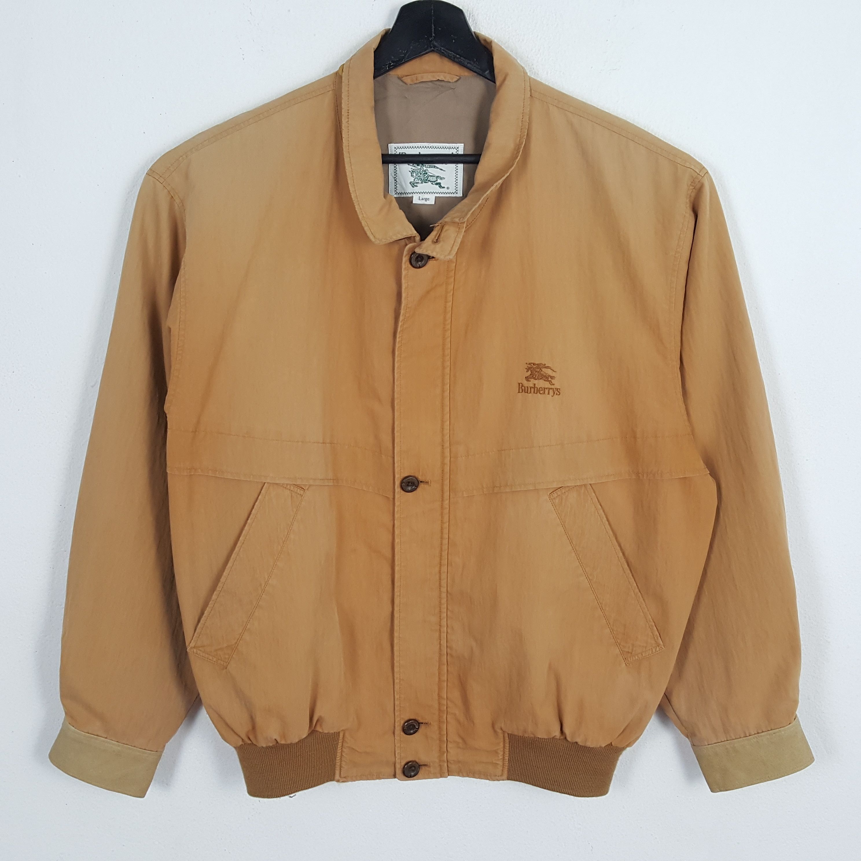 Burberry × Vintage BURBERRYS Small Logo Design Vintage Jacket Size US L / EU 52-54 / 3 - 1 Thumbnail