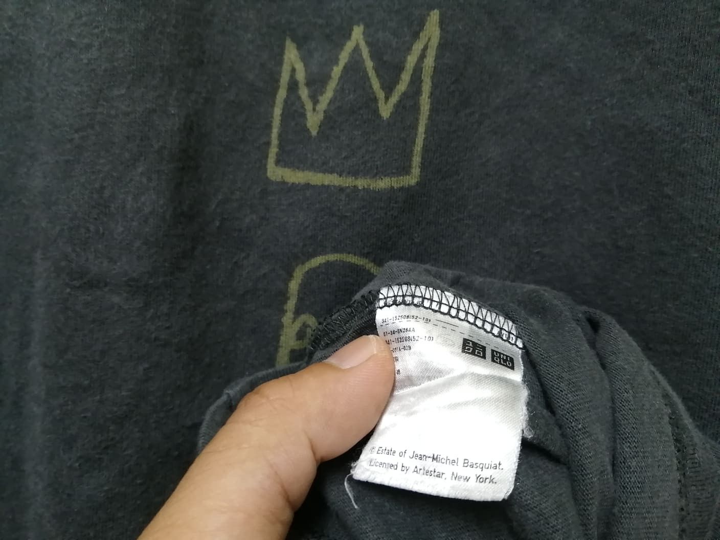 Japanese Brand × Jean-Michel Basquiat 🔥 Rare 🔥JEAN MICHEL BASQUIAT VERY RARE Size US M / EU 48-50 / 2 - 5 Thumbnail