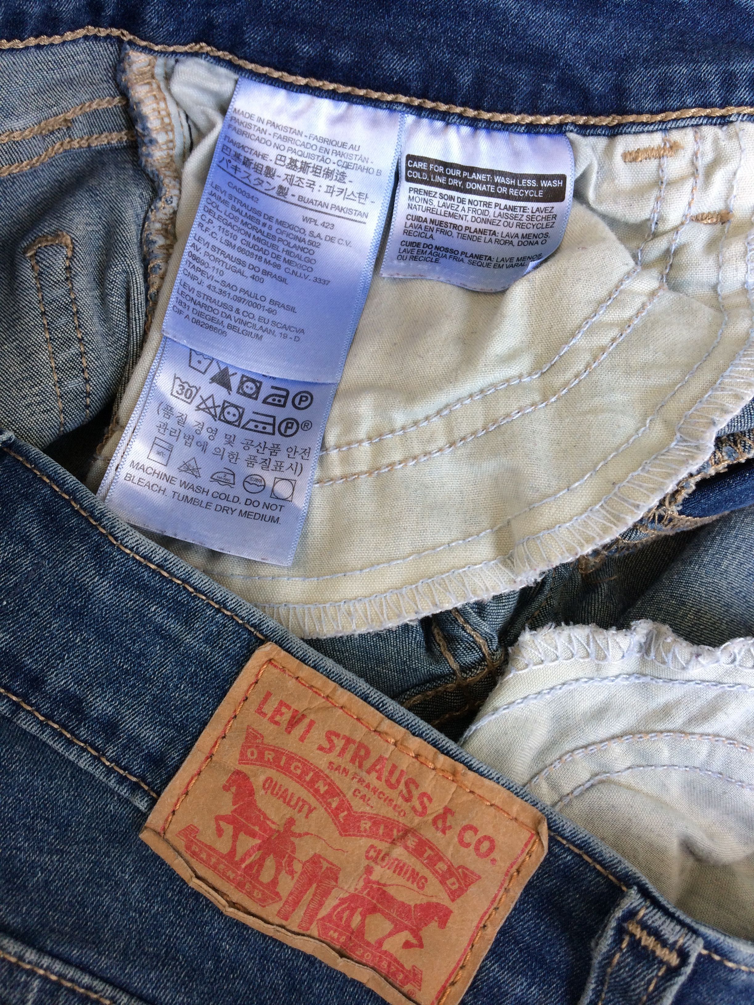 Levi's Levis 535 Super Skinny Jeans #B-123 Size 24" / US 00 / IT 34 - 10 Thumbnail