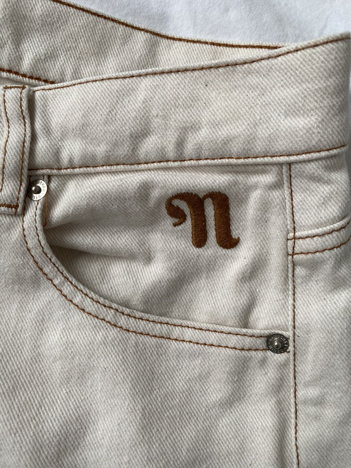 Nanushka Off White Gannon Jeans Size US 30 / EU 46 - 4 Thumbnail