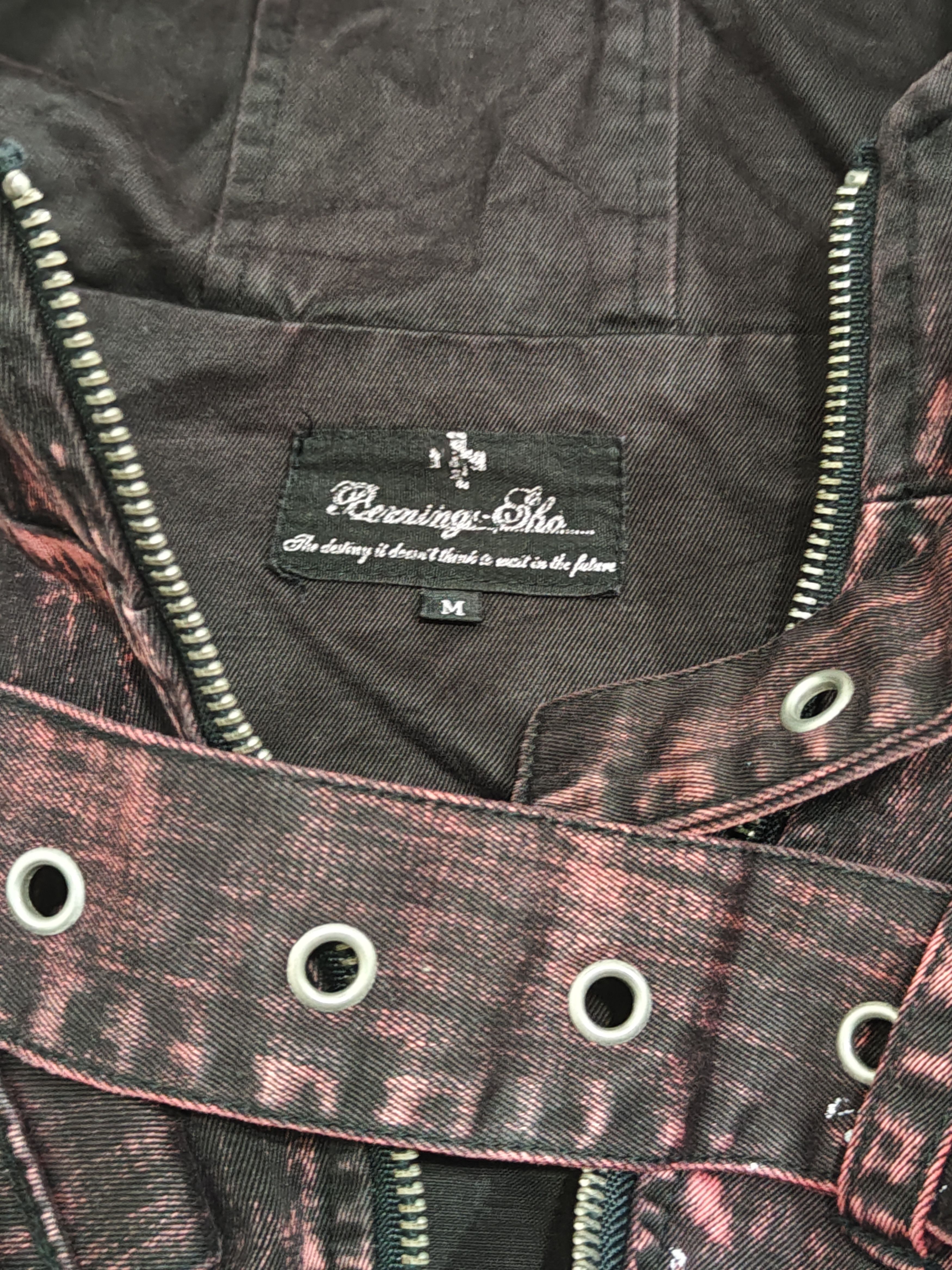 BERNINGS SHO Bondage Denim Hoodie Jacket Size US M / EU 48-50 / 2 - 10 Thumbnail