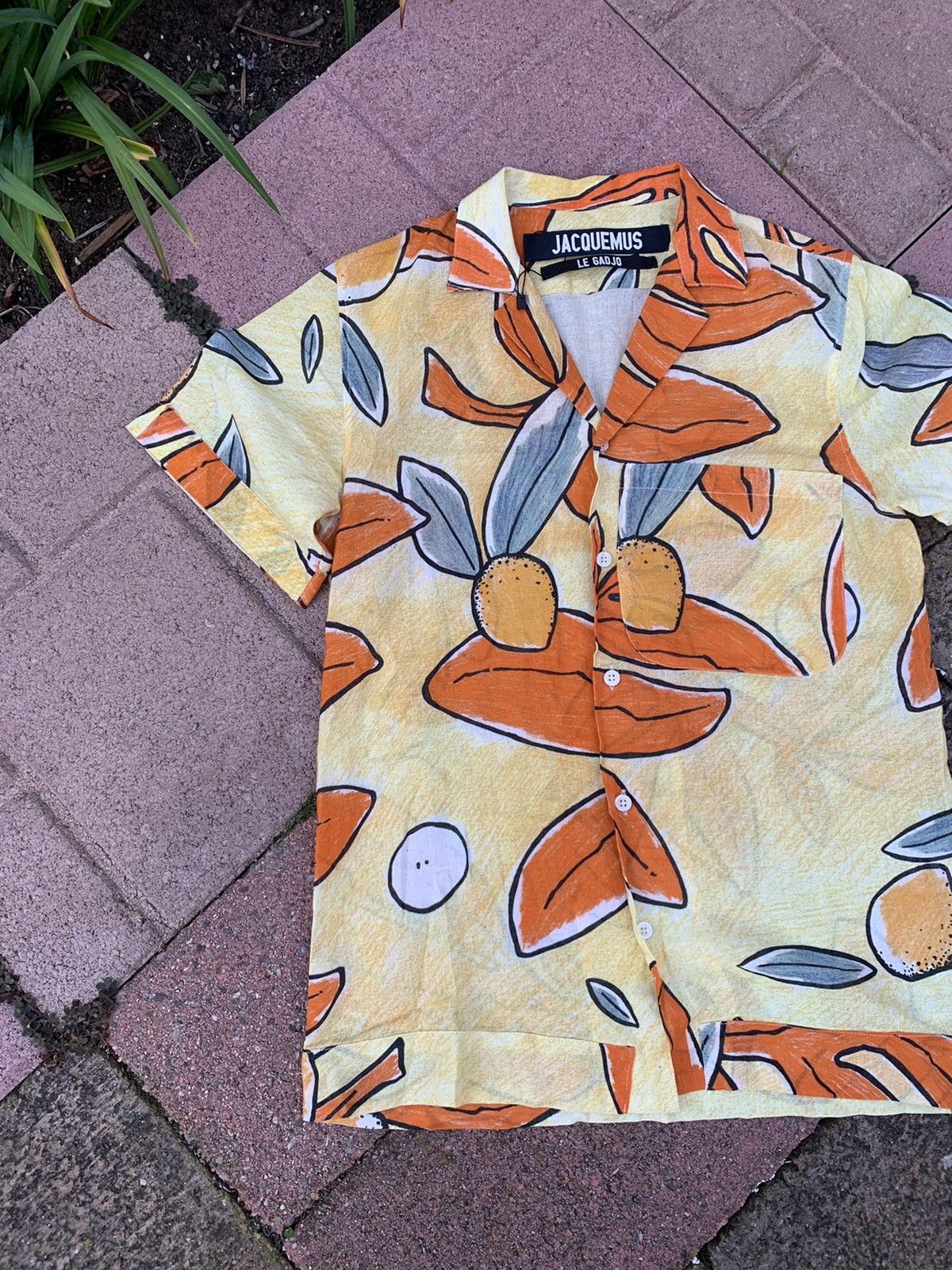 Jacquemus RARE GRAIL Jacquemus printed button up shirt | Grailed