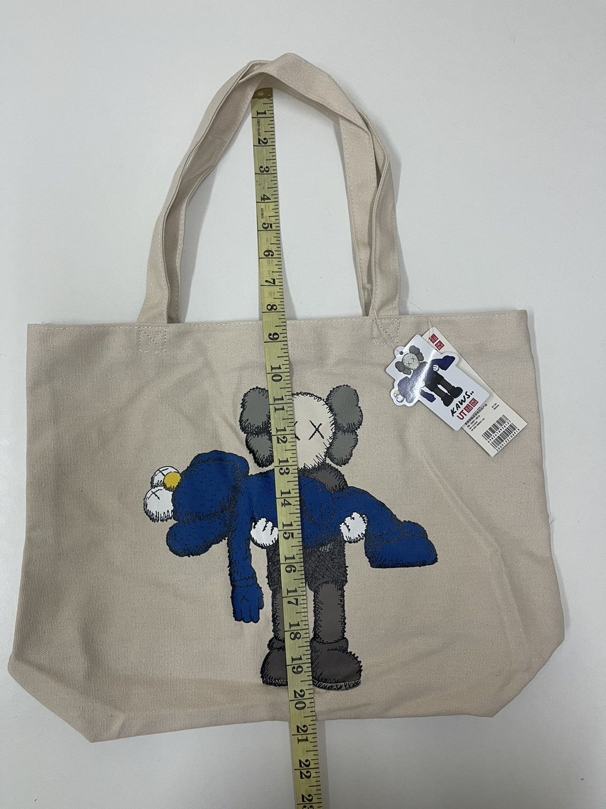 Hysteric Glamour × Japanese Brand × Kaws Kaws Tote Bag Limited Edition / Uniqlo / Evangelion Size ONE SIZE - 5 Thumbnail