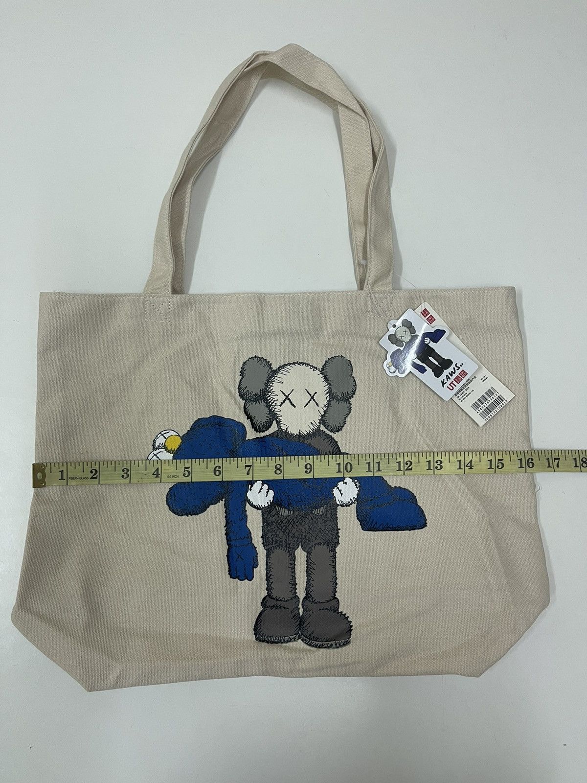 Hysteric Glamour × Japanese Brand × Kaws Kaws Tote Bag Limited Edition / Uniqlo / Evangelion Size ONE SIZE - 6 Thumbnail