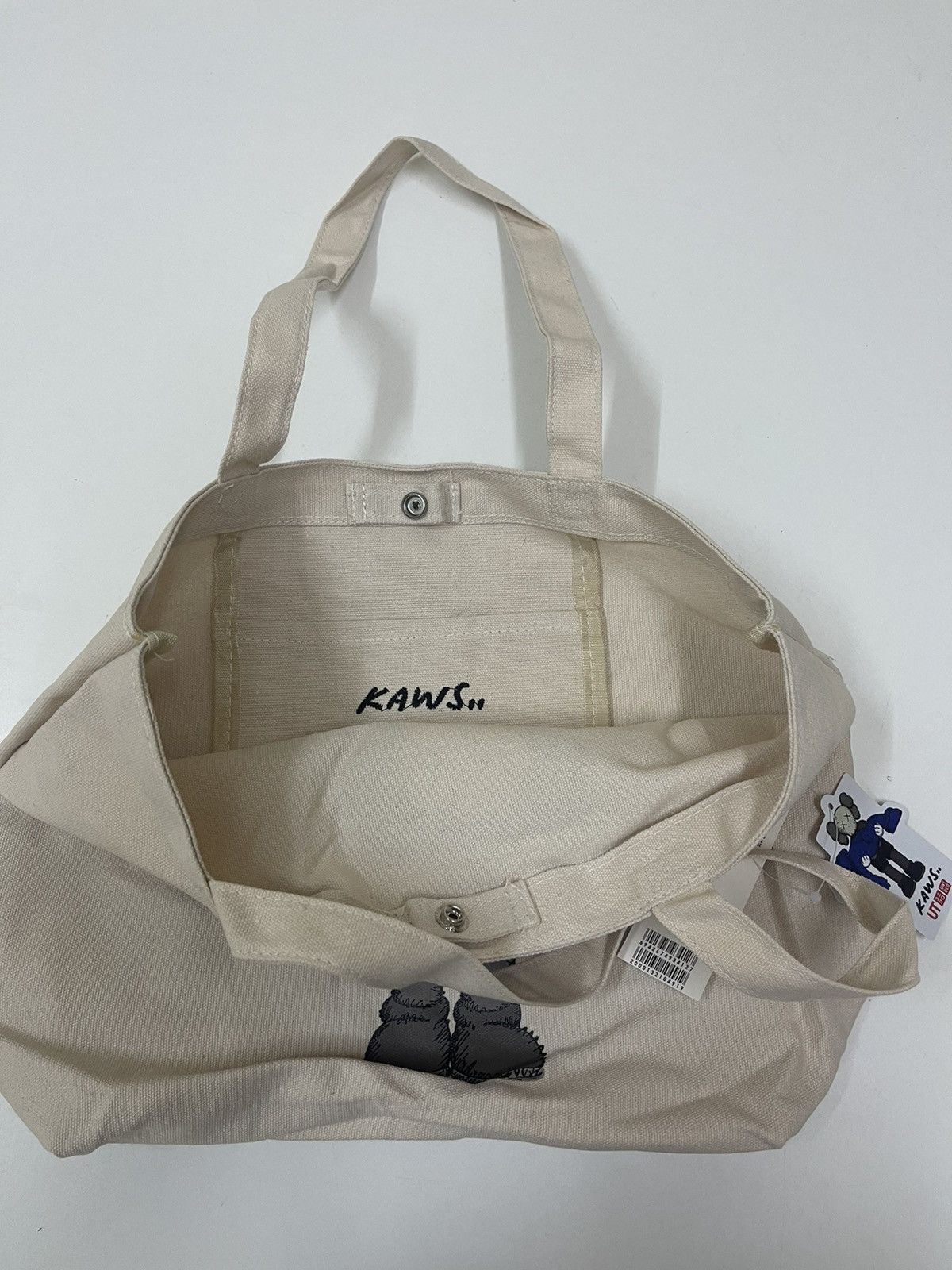 Hysteric Glamour × Japanese Brand × Kaws Kaws Tote Bag Limited Edition / Uniqlo / Evangelion Size ONE SIZE - 7 Thumbnail