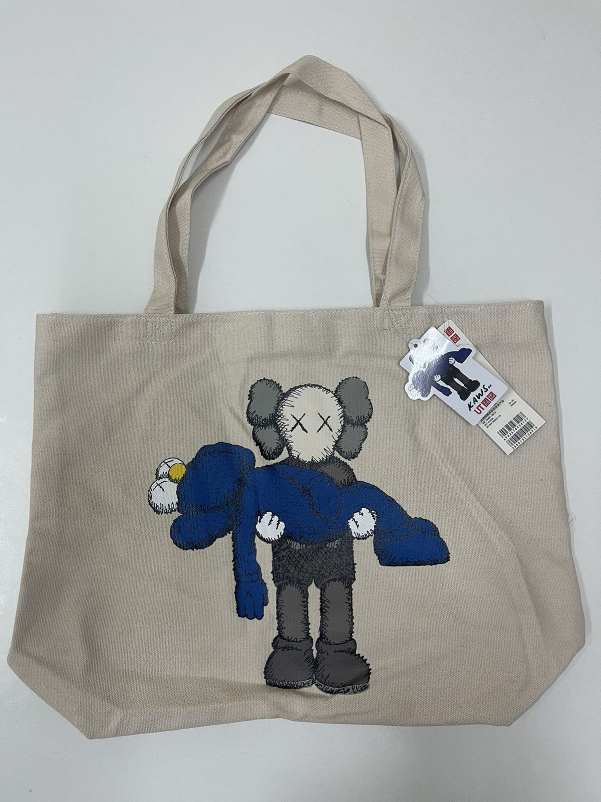 Hysteric Glamour × Japanese Brand × Kaws Kaws Tote Bag Limited Edition / Uniqlo / Evangelion Size ONE SIZE - 1 Thumbnail