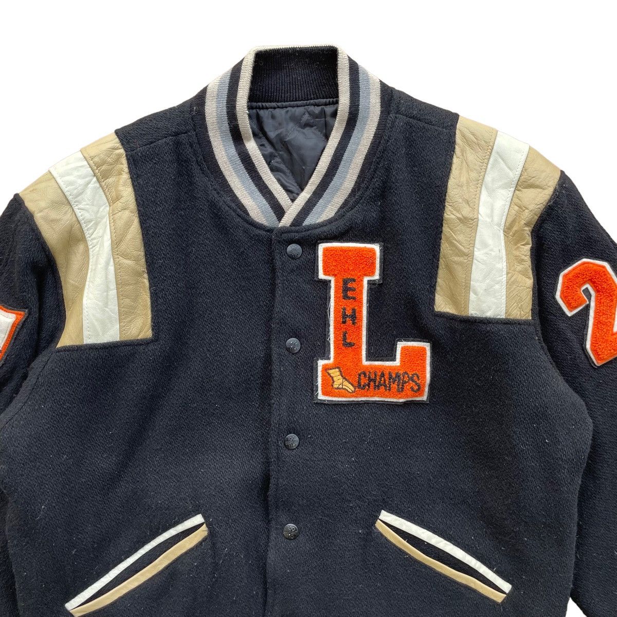 Japanese Brand 💥 Spice Island Varsity Bomber Jacket Size US L / EU 52-54 / 3 - 4 Thumbnail