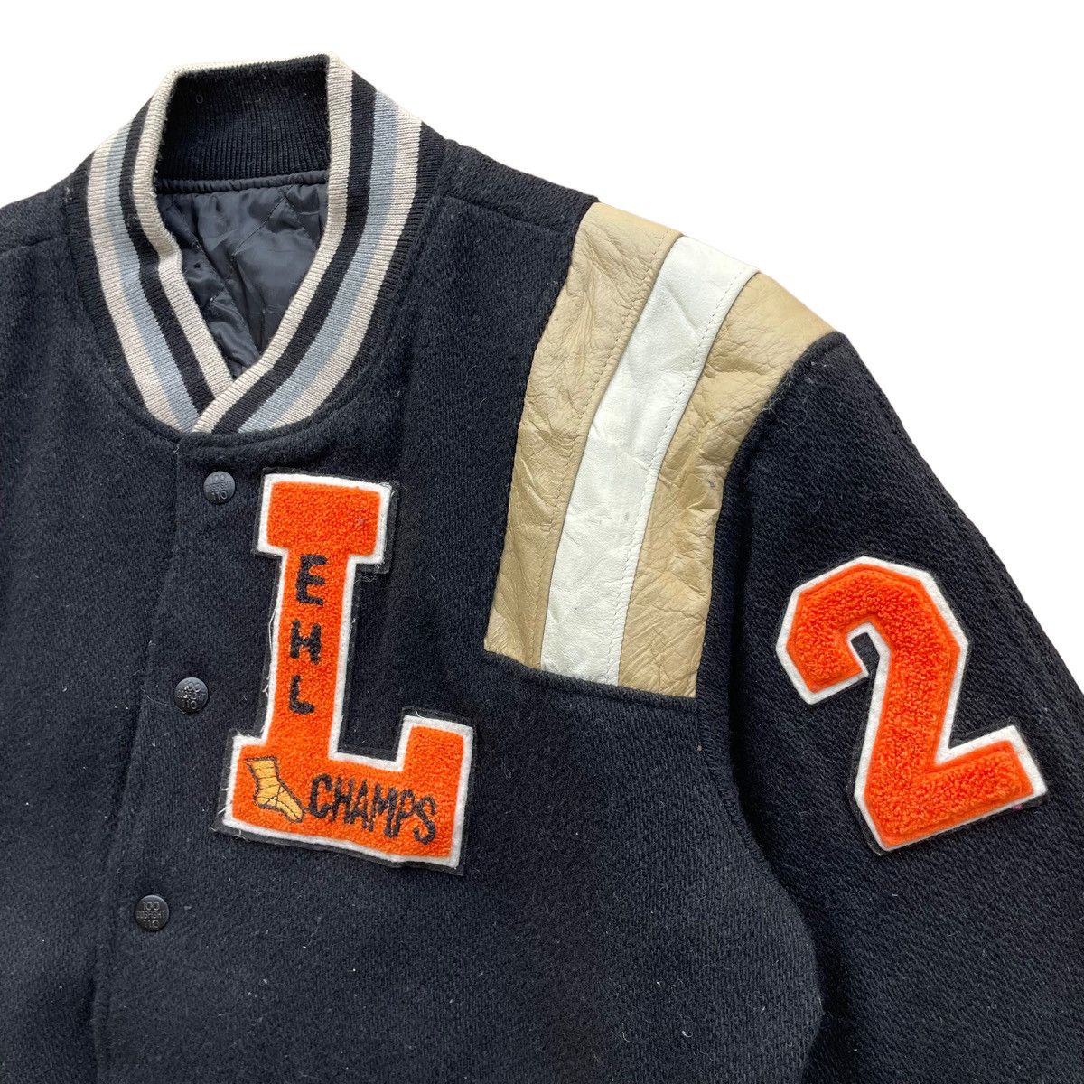 Japanese Brand 💥 Spice Island Varsity Bomber Jacket Size US L / EU 52-54 / 3 - 5 Thumbnail