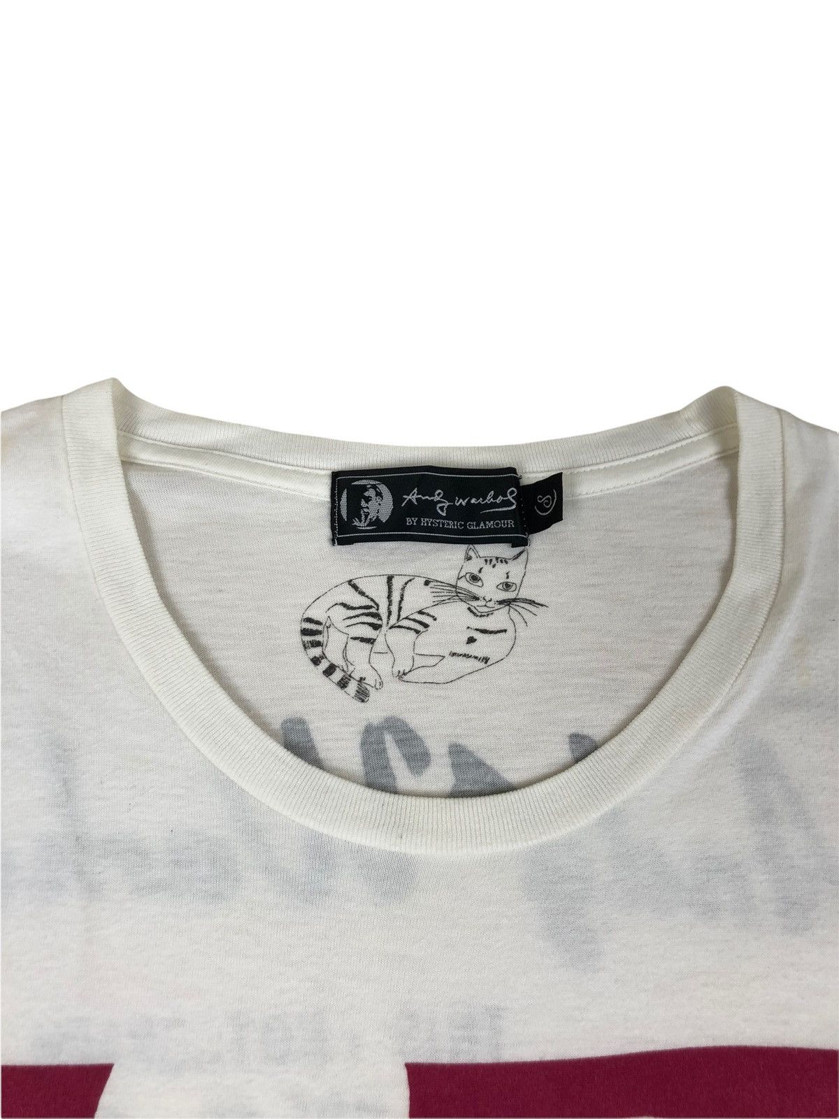 Andy Warhol × Hysteric Glamour 2000s Hysteric Glamour Andy Warhol Art Tshirt Size US S / EU 44-46 / 1 - 3 Thumbnail