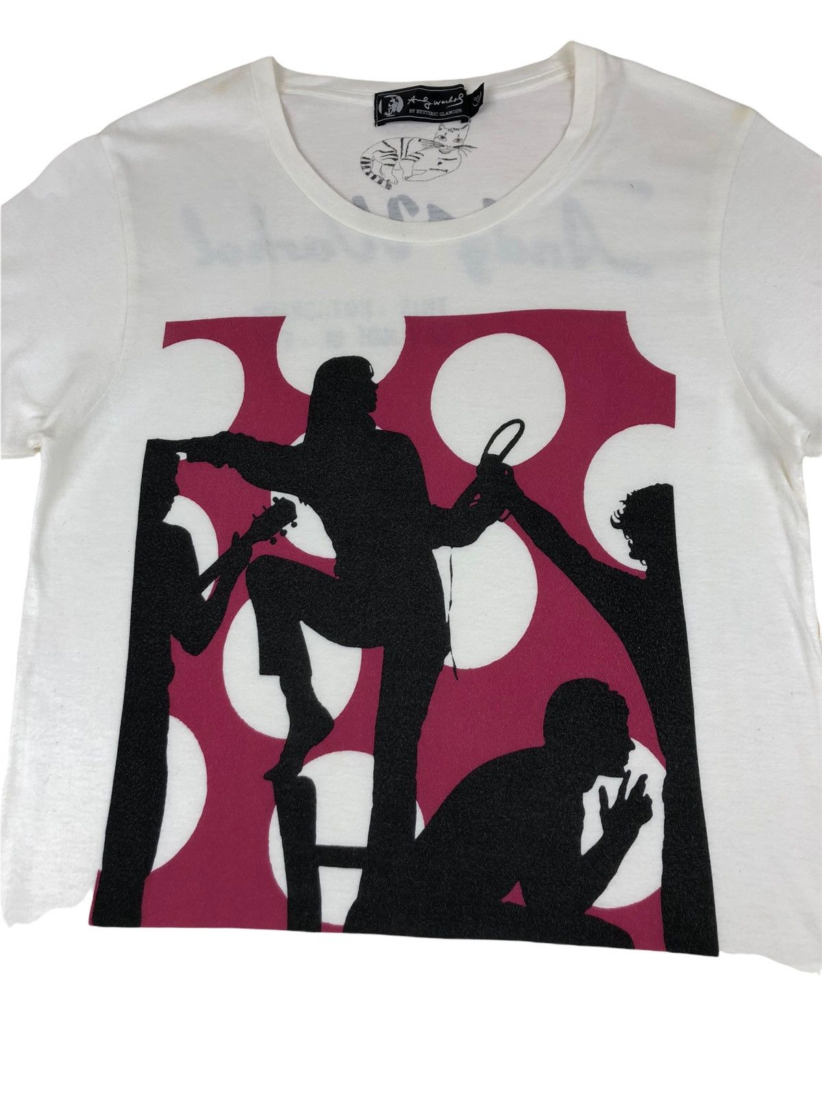 Andy Warhol × Hysteric Glamour 2000s Hysteric Glamour Andy Warhol Art Tshirt Size US S / EU 44-46 / 1 - 2 Thumbnail