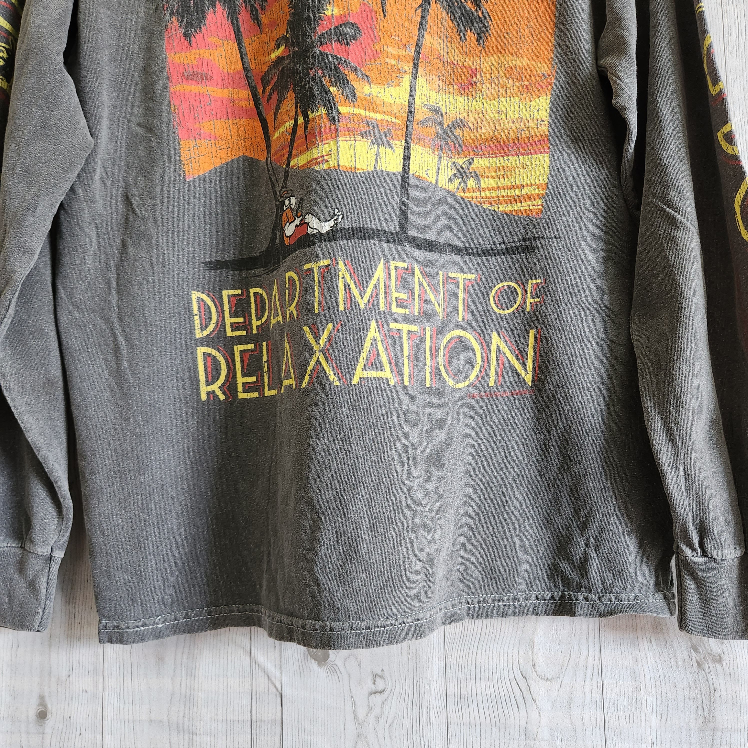 Big Dogs × Vintage Vintage Y2K Big Dogs Department Of Relaxing Long Sleeves Size US M / EU 48-50 / 2 - 10 Thumbnail