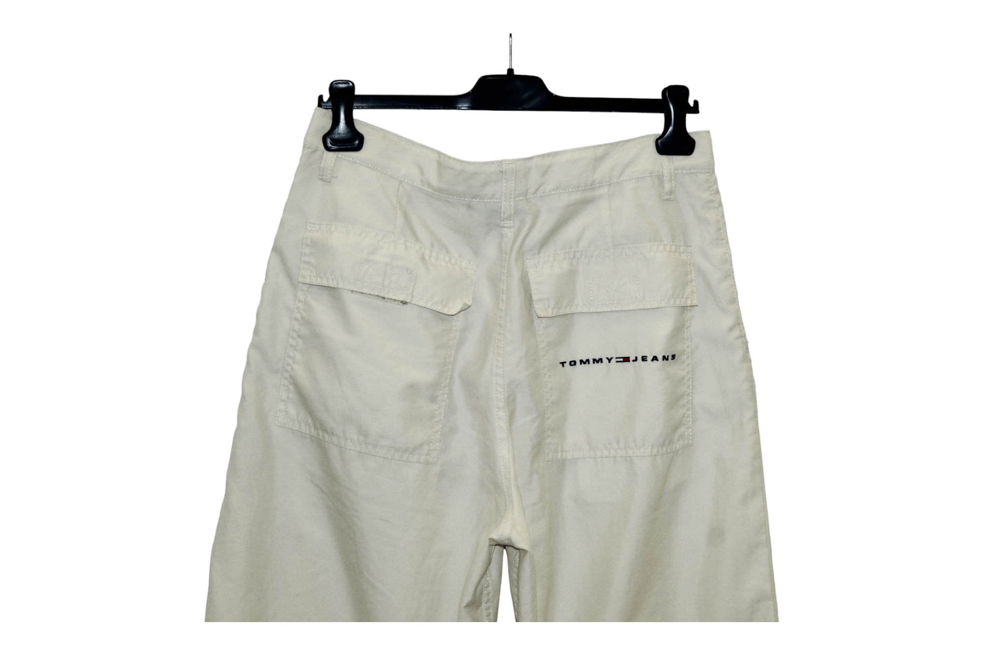Japanese Brand 🔥90s Tommy Hilfiger Parachute Multipocket Nylon Cargo Pants Size US 32 / EU 48 - 5 Thumbnail