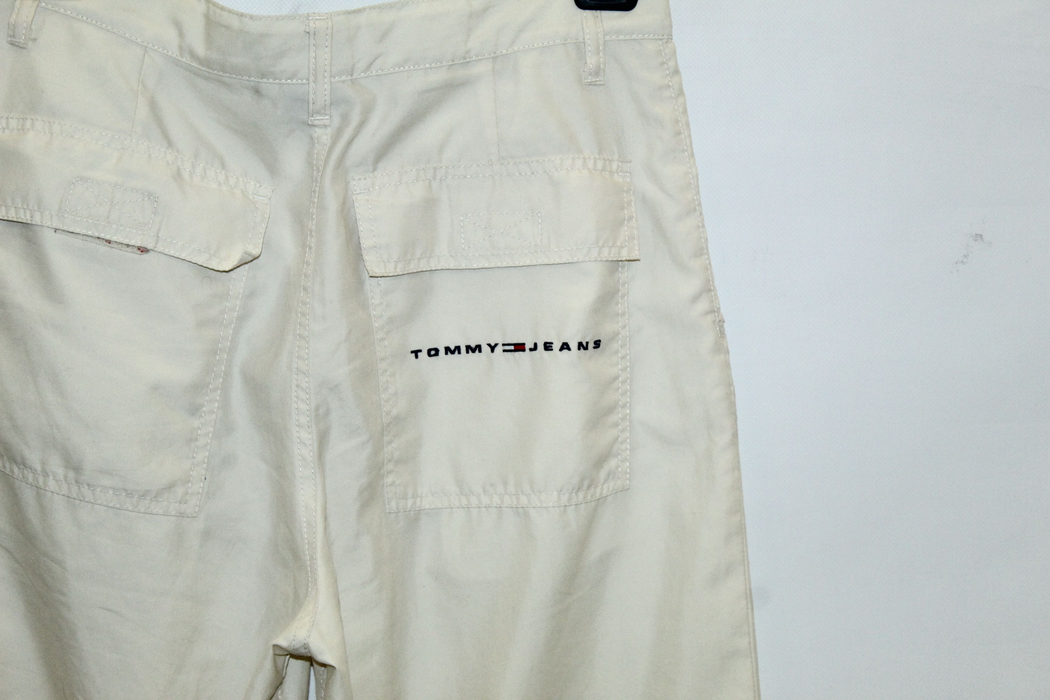 Japanese Brand 🔥90s Tommy Hilfiger Parachute Multipocket Nylon Cargo Pants Size US 32 / EU 48 - 6 Thumbnail