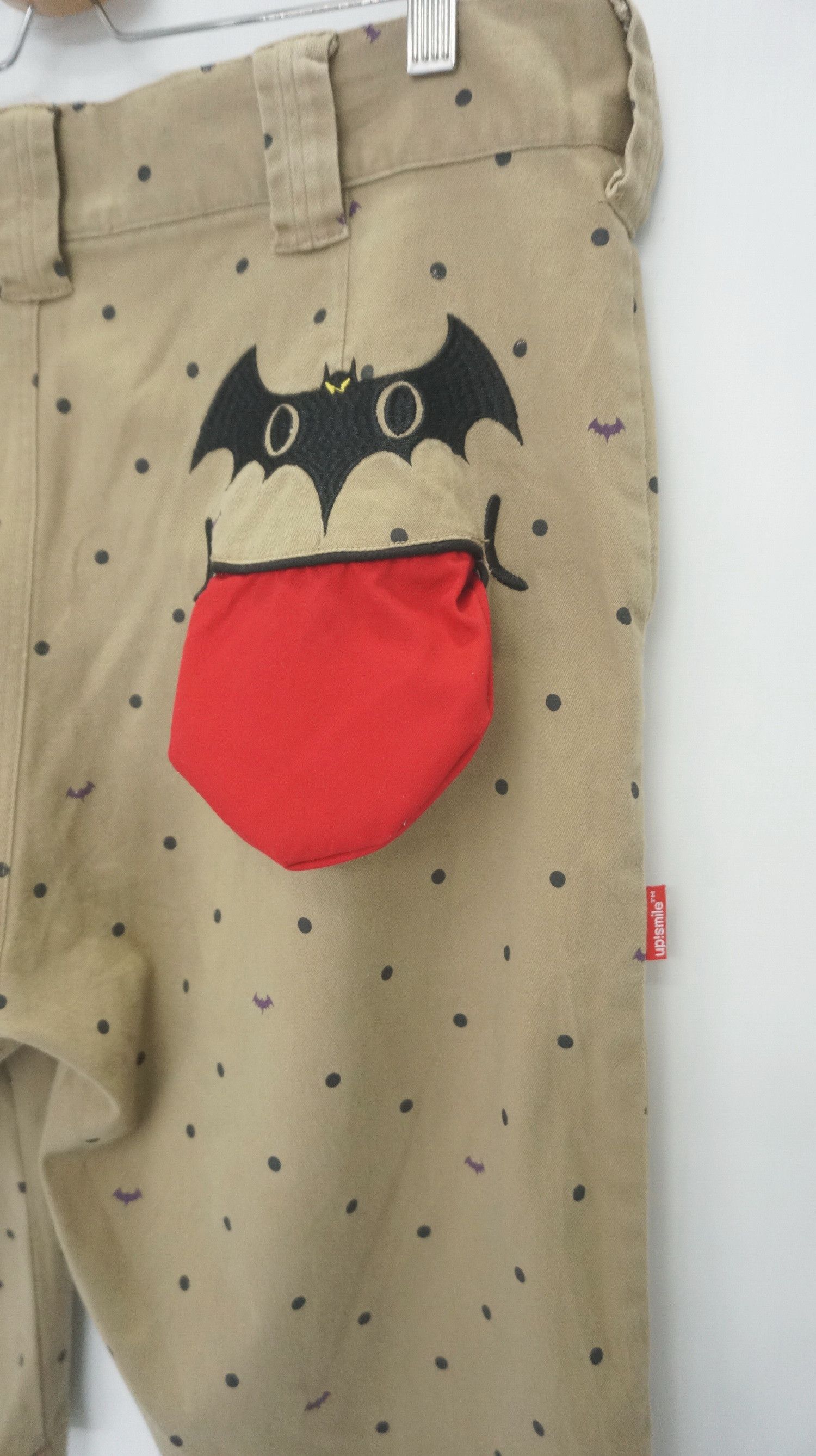 Japanese Brand Rare Vintage Japan UPSMILE Batman Shorts Size US 35 - 4 Thumbnail