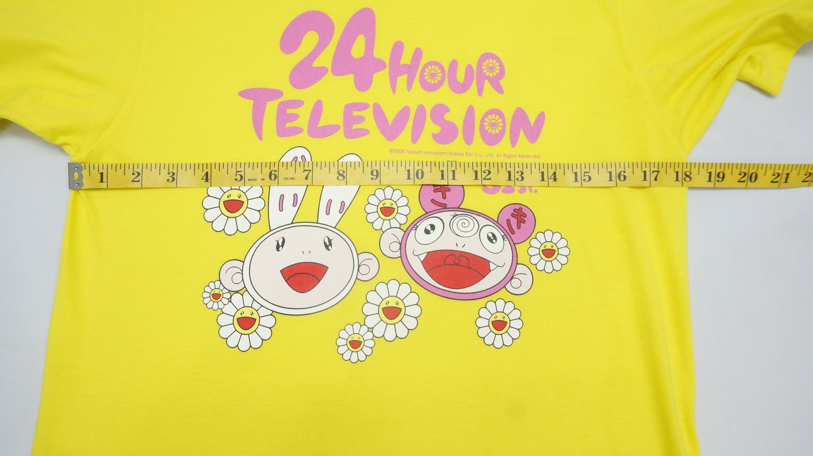 Japanese Brand 24Hour Television Shirt Takahashi Murakami KaiKai Kiki Size US XS / EU 42 / 0 - 8 Thumbnail