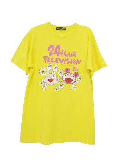 Japanese Brand 24Hour Television Shirt Takahashi Murakami KaiKai Kiki Size US XS / EU 42 / 0 - 1 Thumbnail