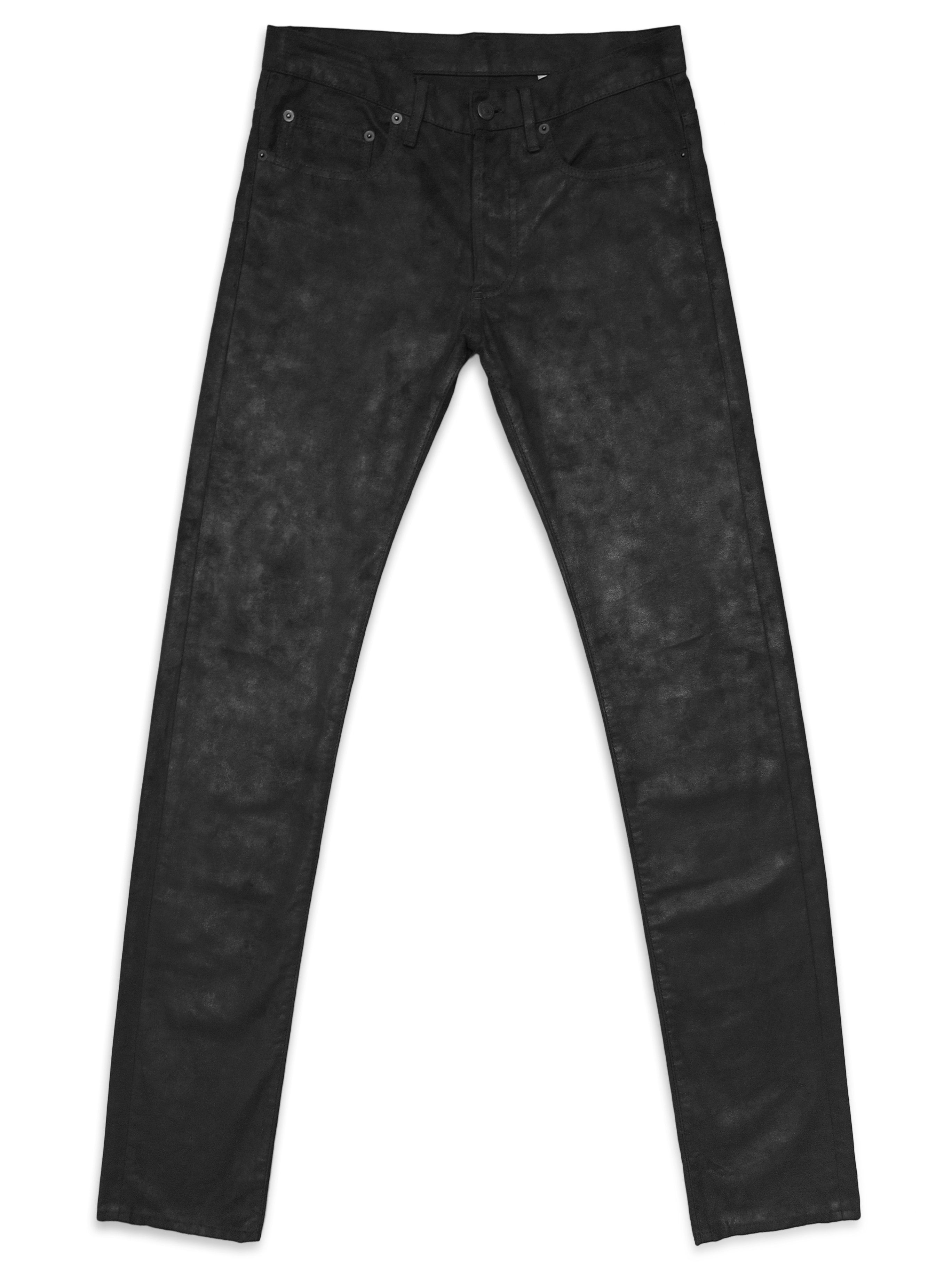 AW08 Black Pearl Moleskin Jeans 19cm sz. 28