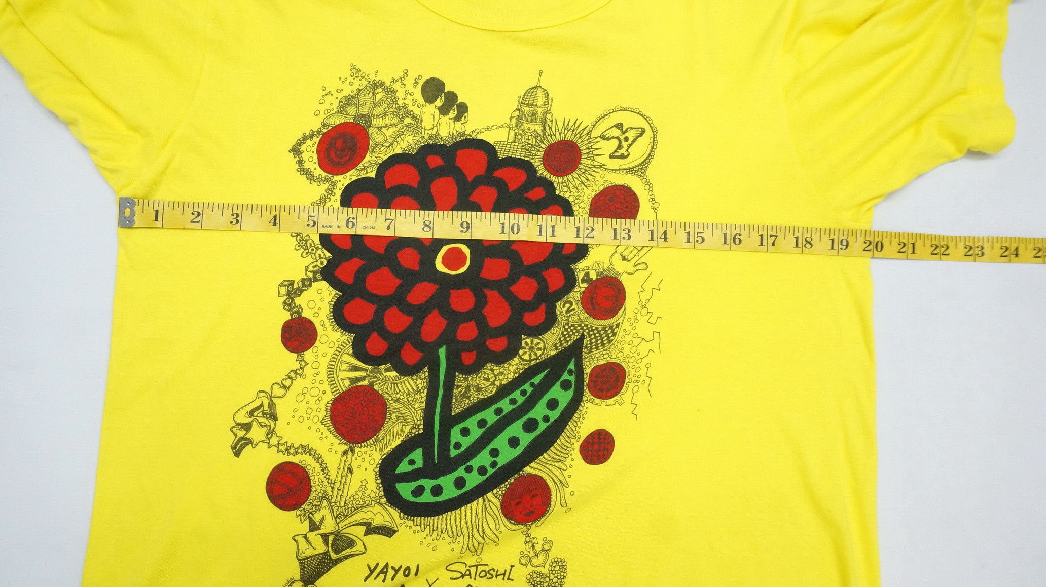Japanese Brand 24Hour Television Shirt YAYOI KUSAMA SATOSHI Size US S / EU 44-46 / 1 - 8 Thumbnail