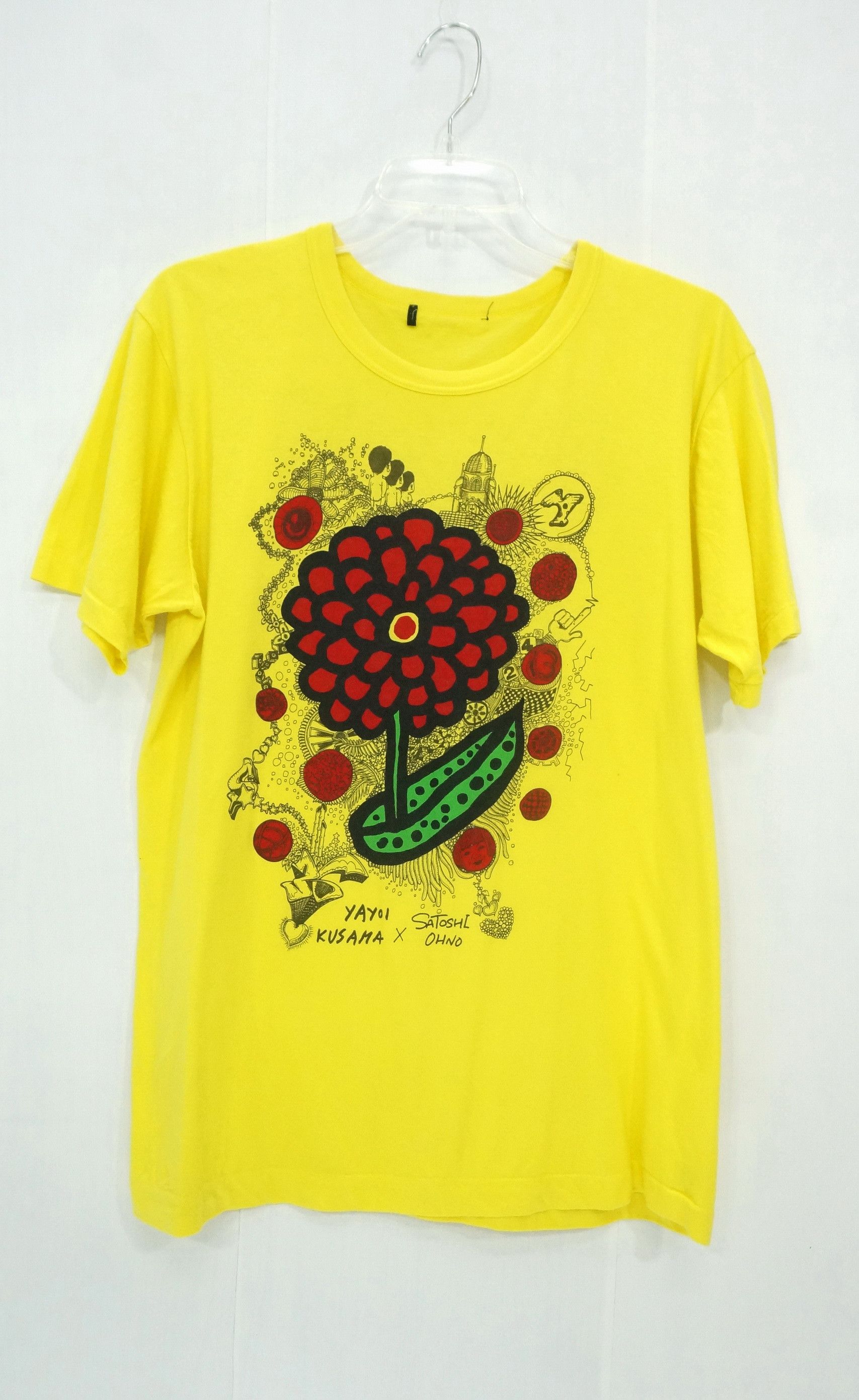 Japanese Brand 24Hour Television Shirt YAYOI KUSAMA SATOSHI Size US S / EU 44-46 / 1 - 2 Thumbnail