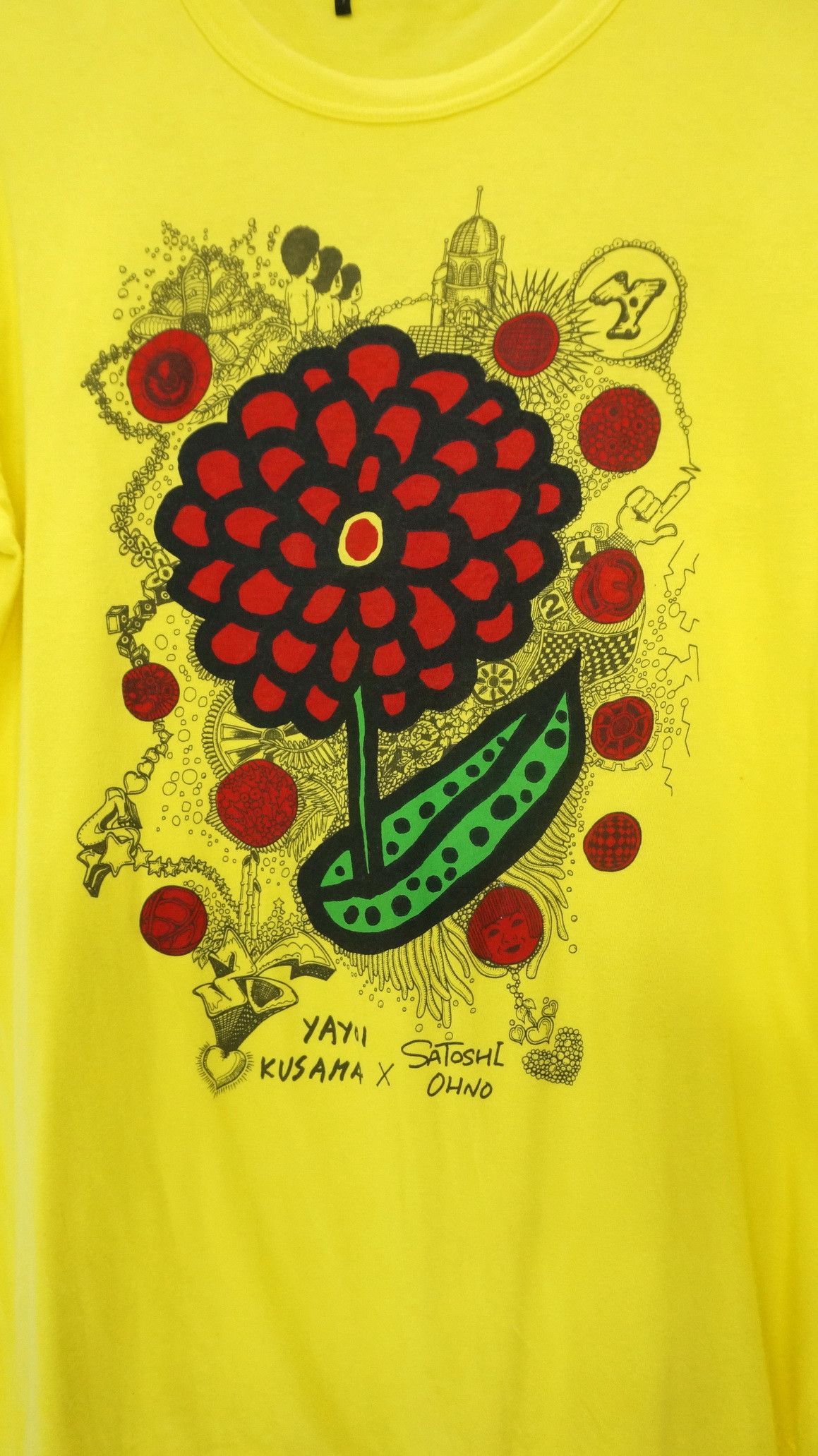 Japanese Brand 24Hour Television Shirt YAYOI KUSAMA SATOSHI Size US S / EU 44-46 / 1 - 5 Thumbnail