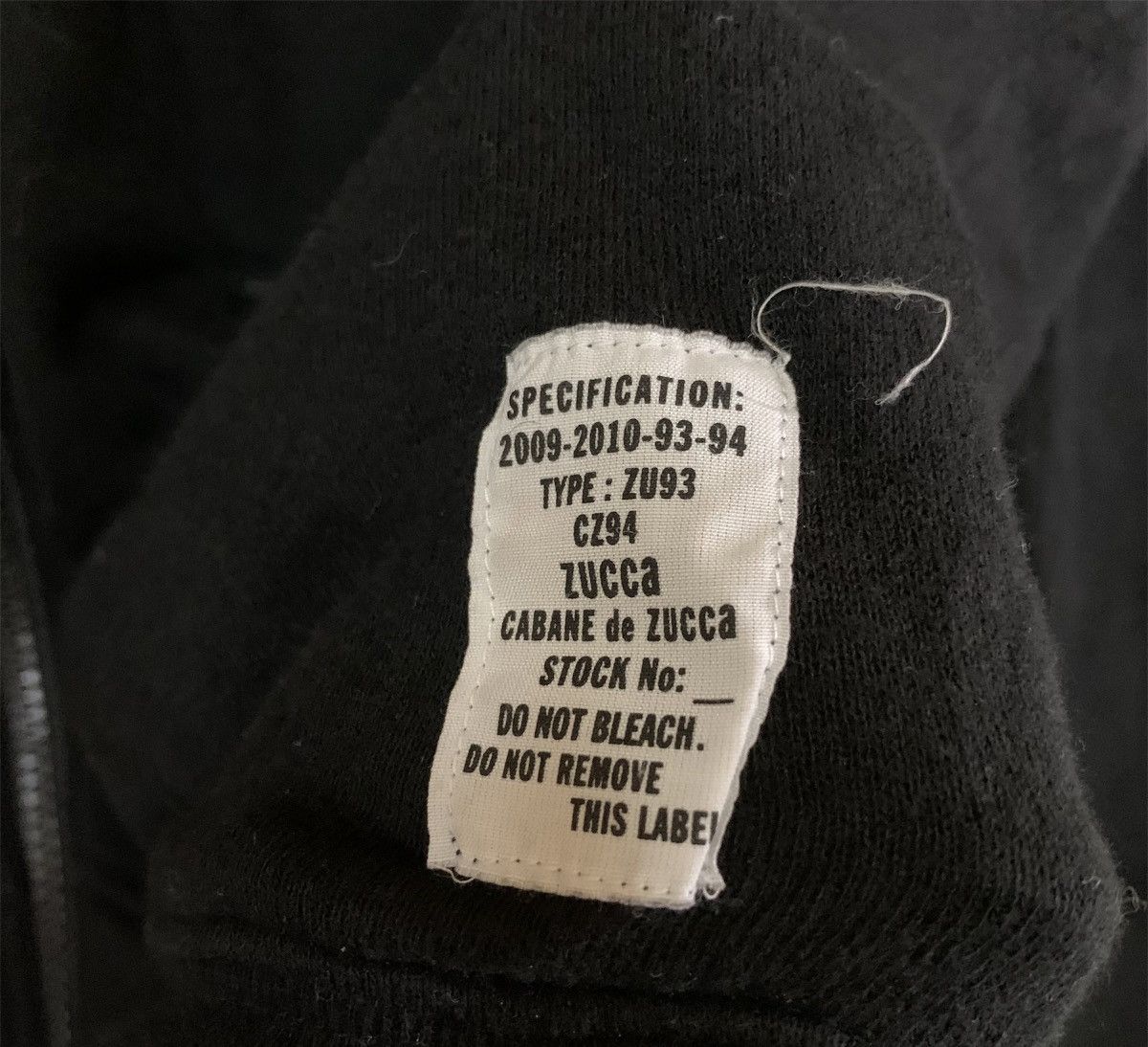 CABANE de ZUCCa × Japanese Brand BLACK CABANE DE ZUCCA HOODIE SHIRTS MADE IN JAPAN Size US M / EU 48-50 / 2 - 4 Thumbnail
