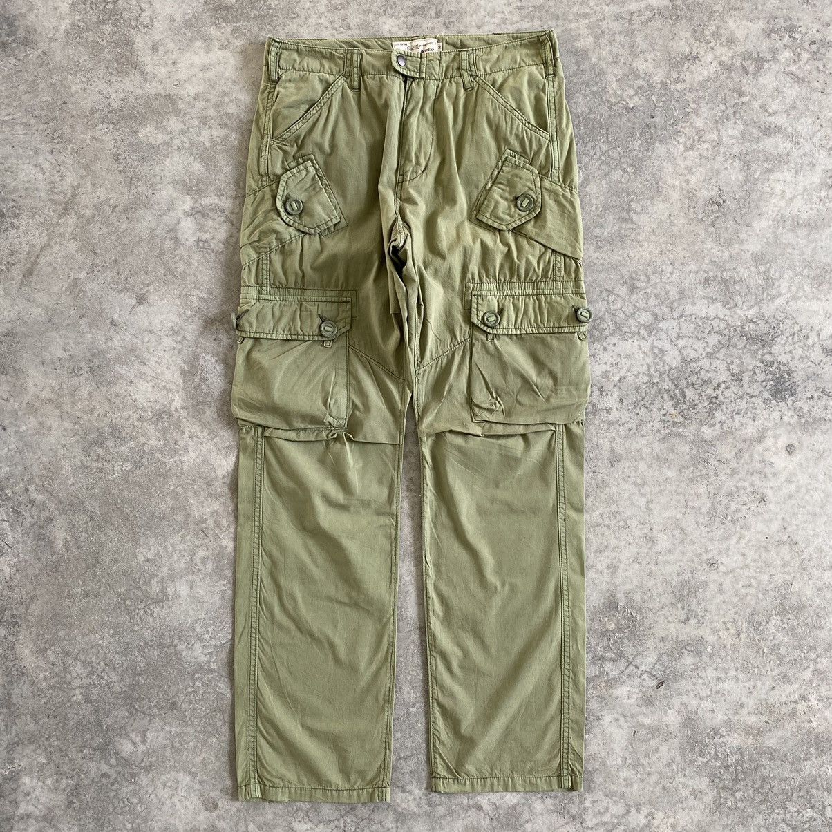Avirex Avirex Gas Mask Cargo Multi Pocket Tactical Pants Size US 31 - 1 Thumbnail