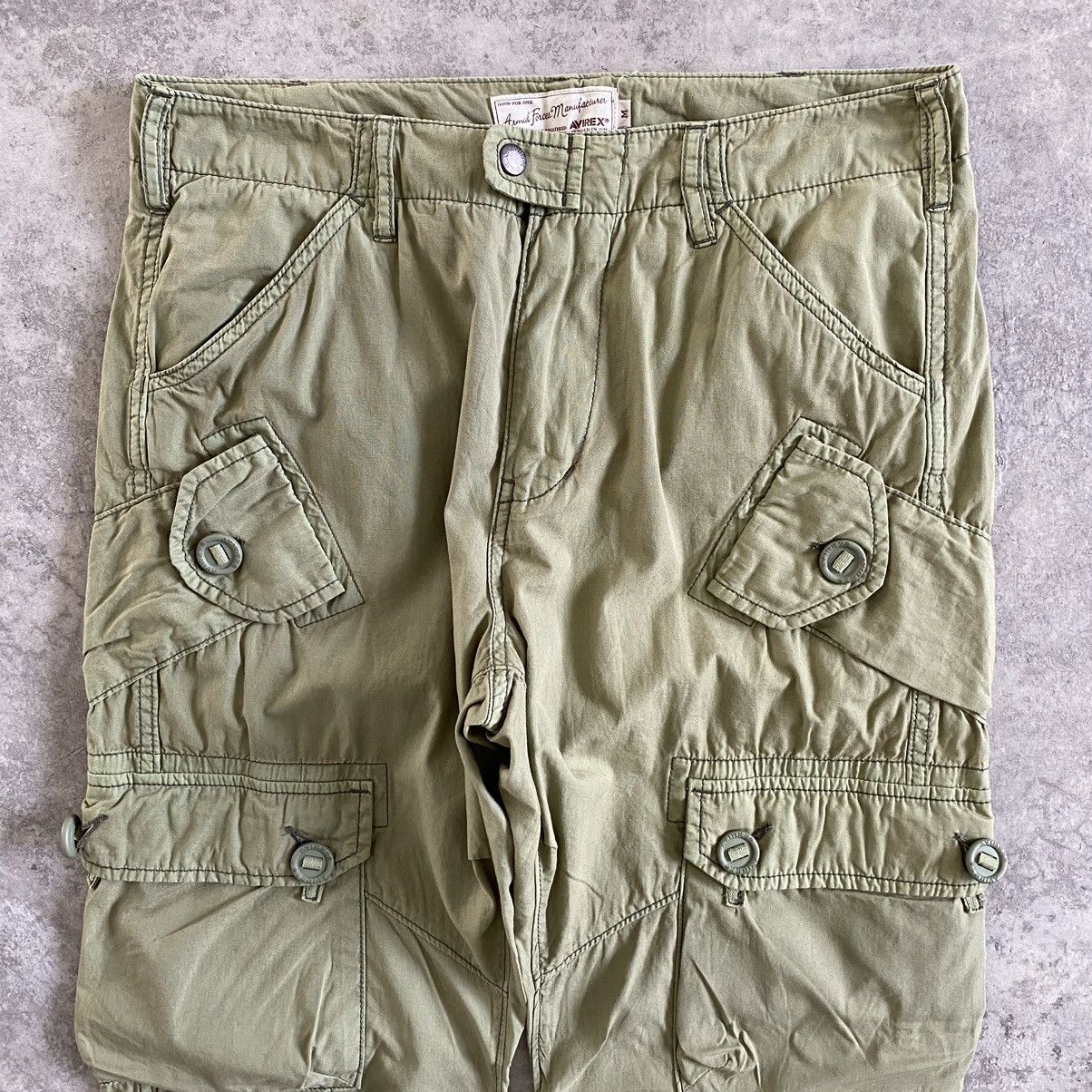Avirex Avirex Gas Mask Cargo Multi Pocket Tactical Pants Size US 31 - 6 Thumbnail