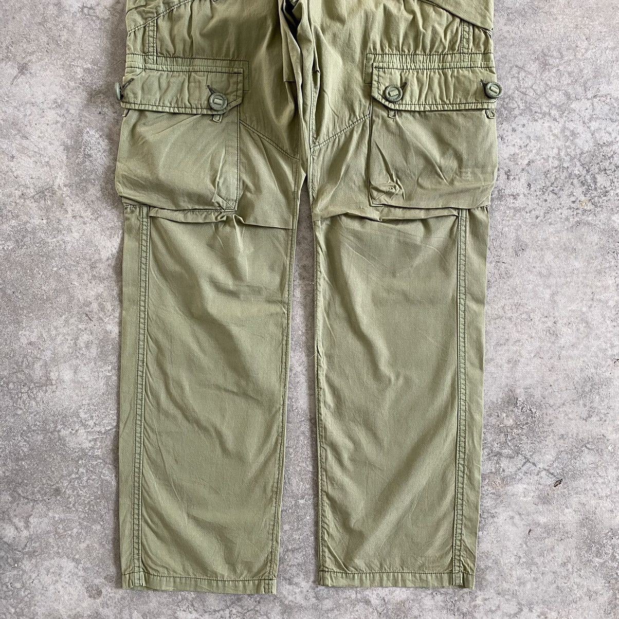 Avirex Avirex Gas Mask Cargo Multi Pocket Tactical Pants Size US 31 - 3 Thumbnail