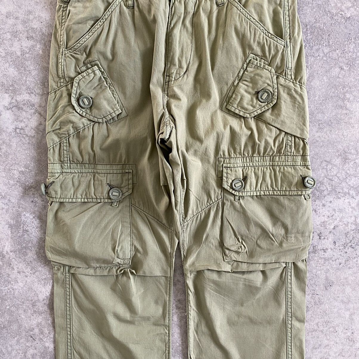 Avirex Avirex Gas Mask Cargo Multi Pocket Tactical Pants Size US 31 - 5 Thumbnail
