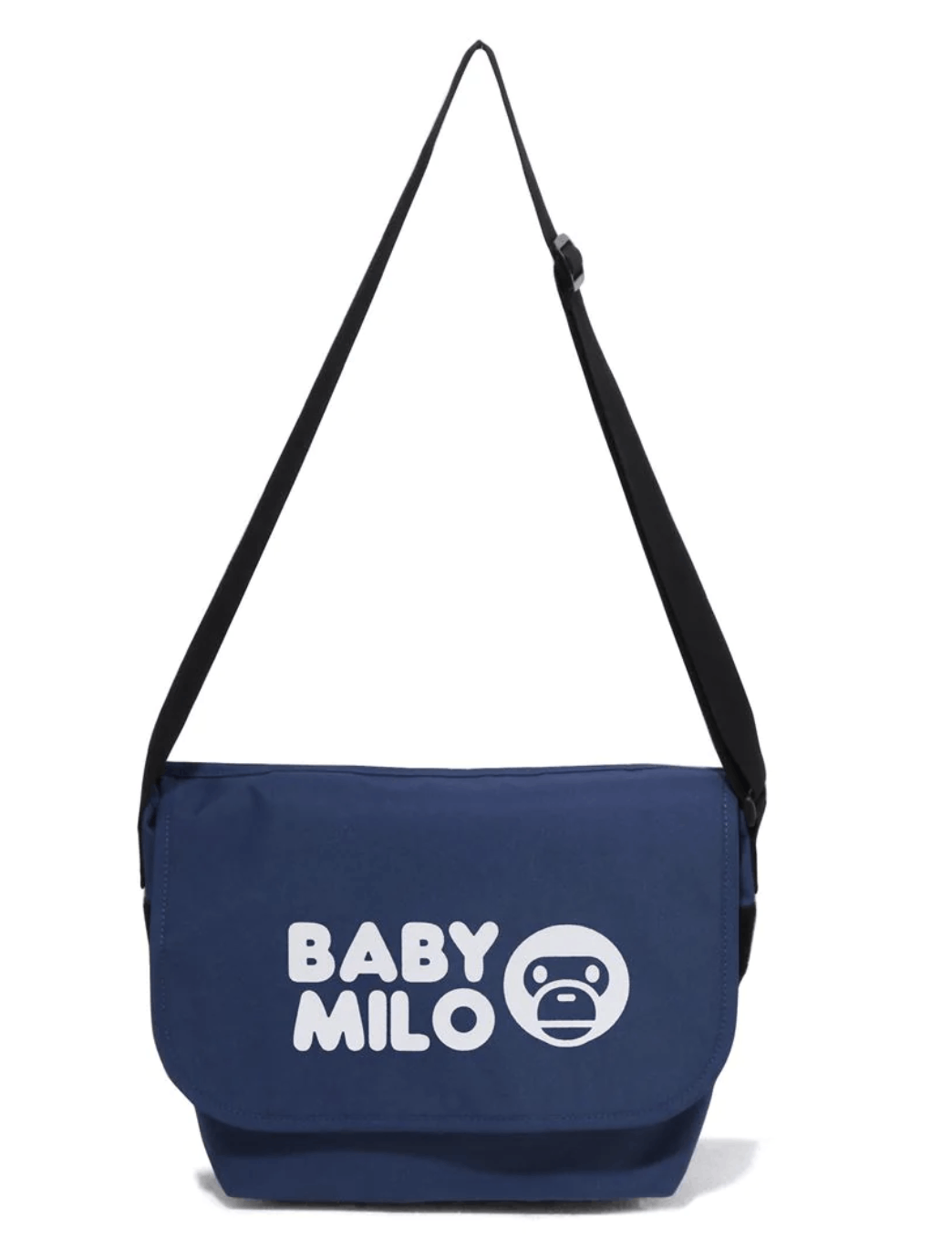 image of Bape Baby Milo Shoulder Bag A Bathing Ape Sling 2023 in Blue, Men's