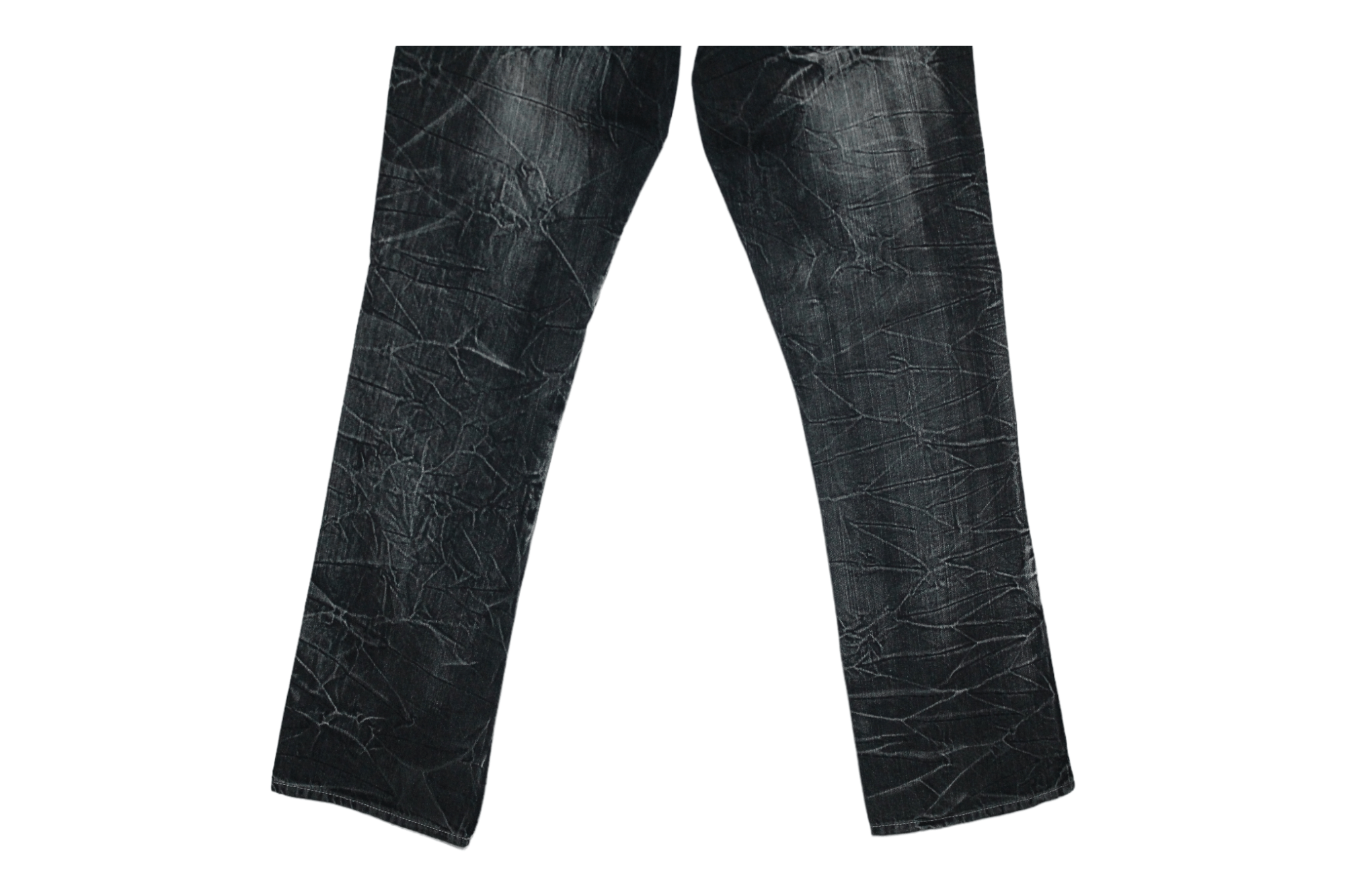 Hysteric Glamour RARE💥 Wild Life poem faded denim distressed baggy jeans Size US 32 / EU 48 - 8 Thumbnail