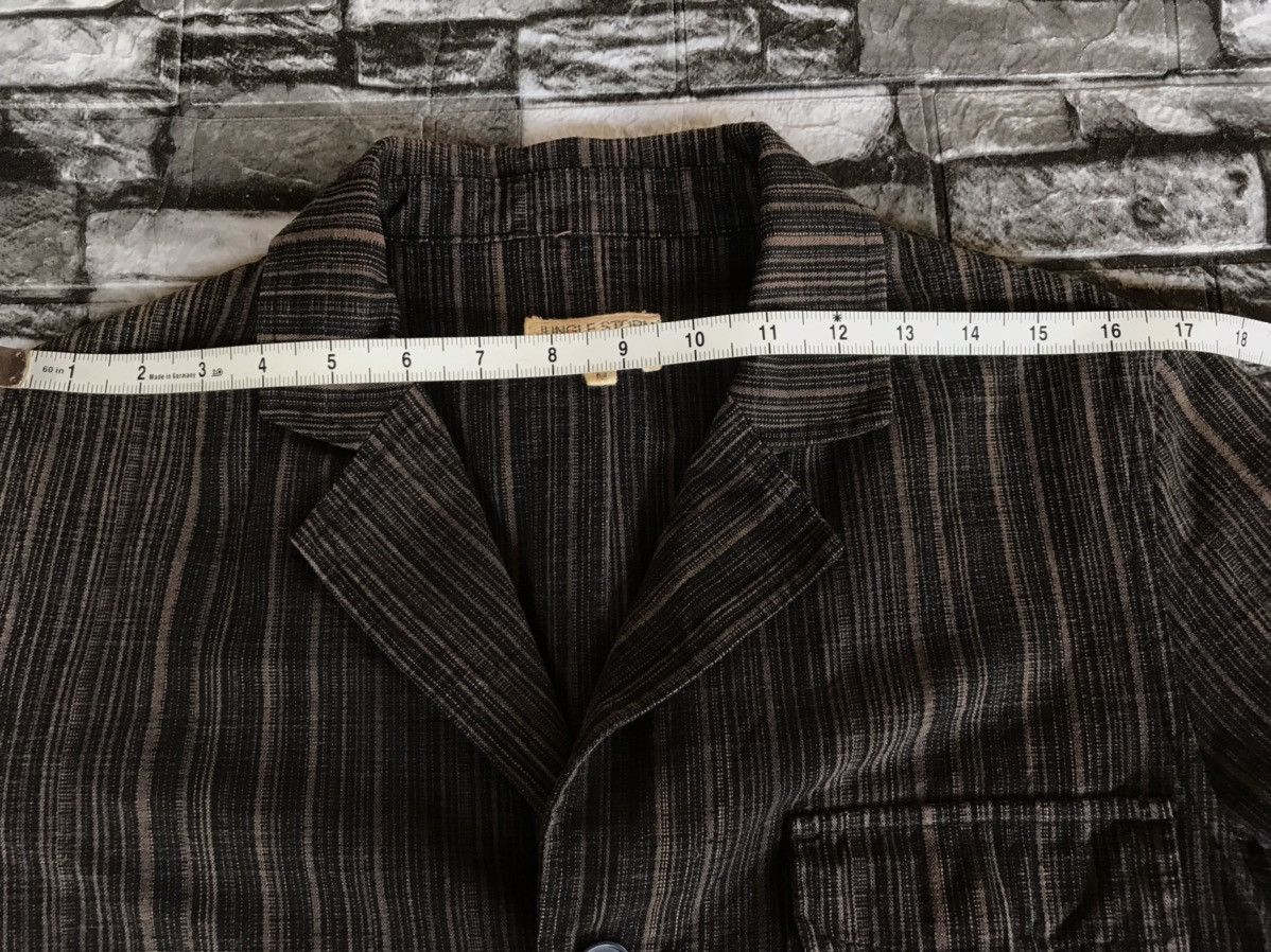 Japanese Brand × Jungles × Vintage Jungle Storm Outfitters Japanese Stripe Pattern Jacket Size US M / EU 48-50 / 2 - 11 Thumbnail