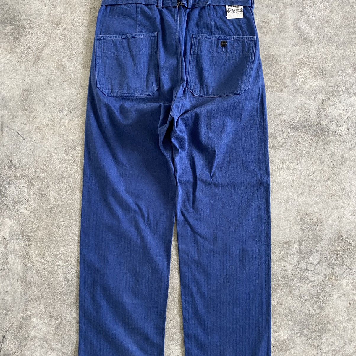 Vetra John Bull Japan Cinch Back French Workwear Pants Size US 30 / EU 46 - 10 Thumbnail