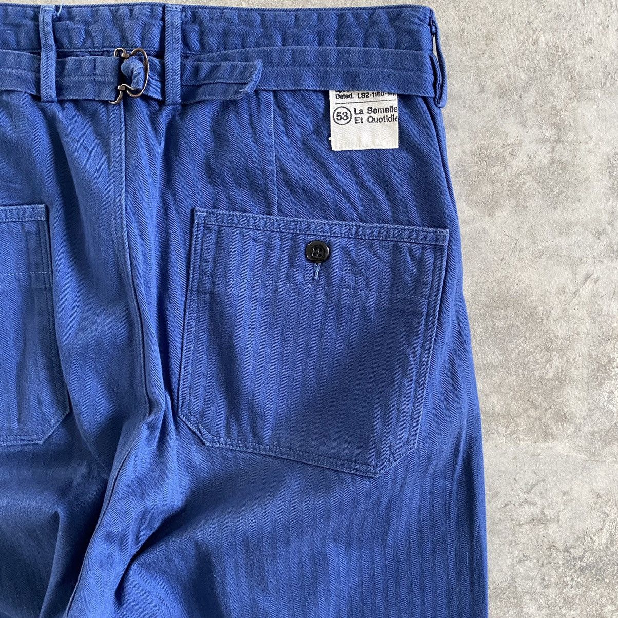 Vetra John Bull Japan Cinch Back French Workwear Pants Size US 30 / EU 46 - 12 Thumbnail